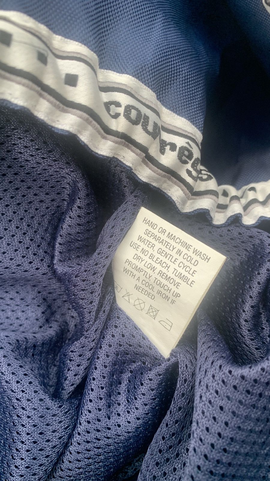 Andre Courreges COURREGES PARIS BIG EMBROIDERY LOGO NYLON JACKET Size US L / EU 52-54 / 3 - 10 Thumbnail