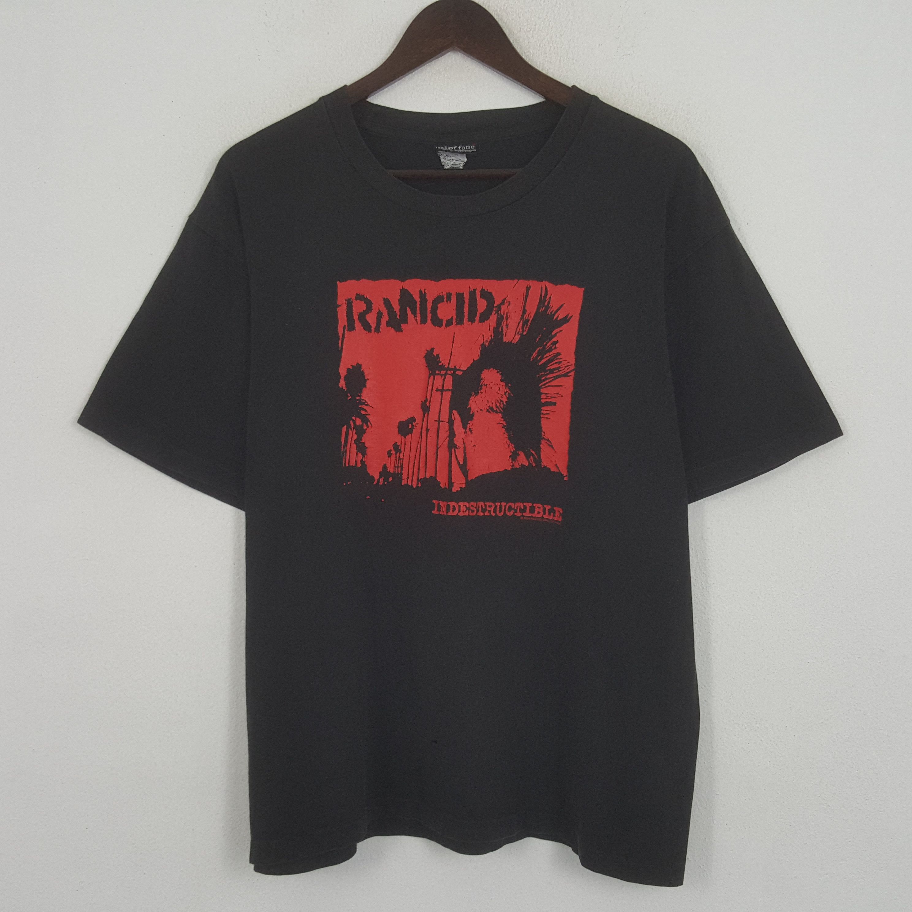 Vintage Rancid Indestructible American Punk Band Tshirt