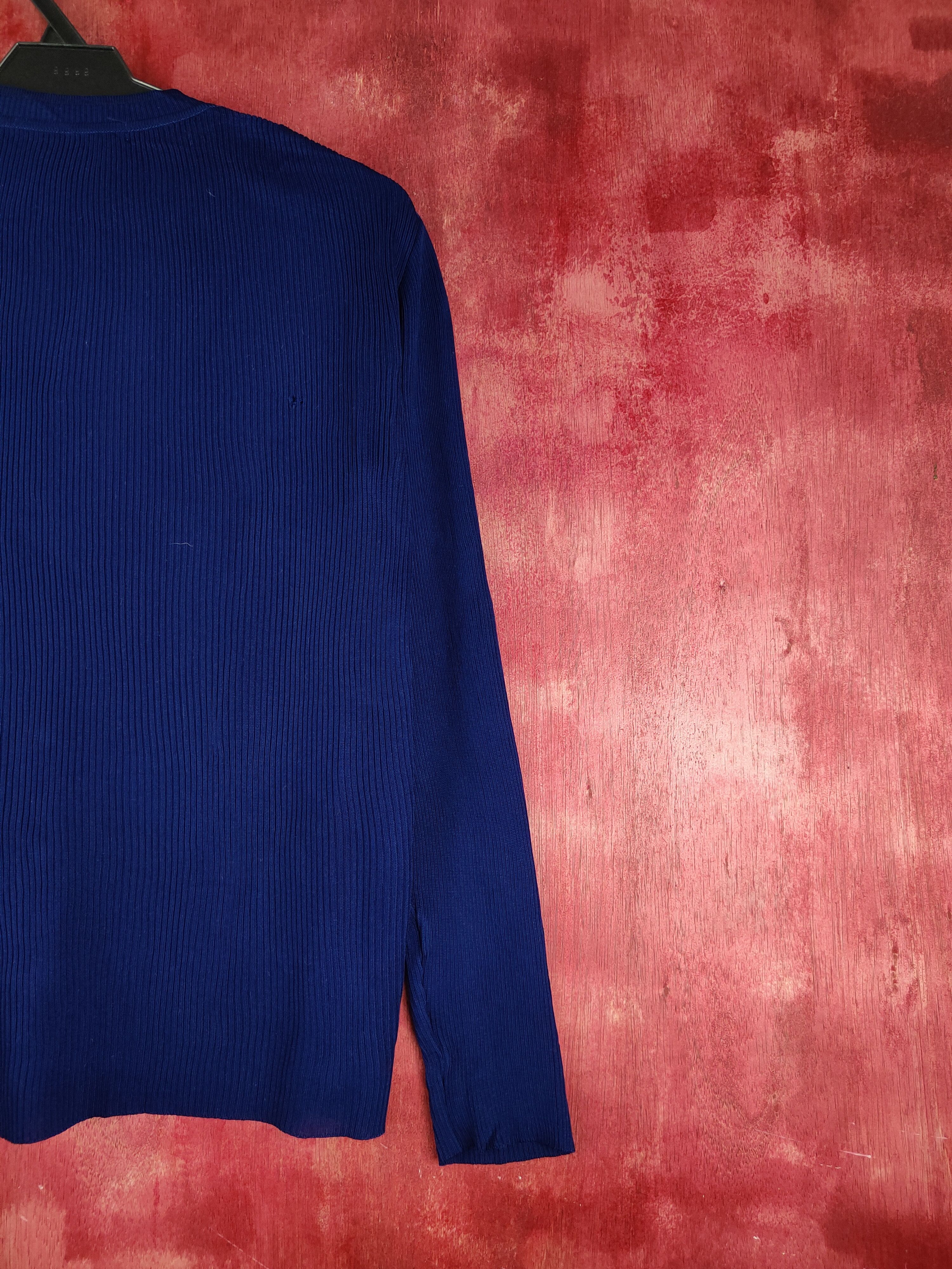 Homespun Knitwear × Japanese Brand Lui Chantant Navy Blue Cardigan knitwear japan #S937 Size M / US 6-8 / IT 42-44 - 12 Thumbnail