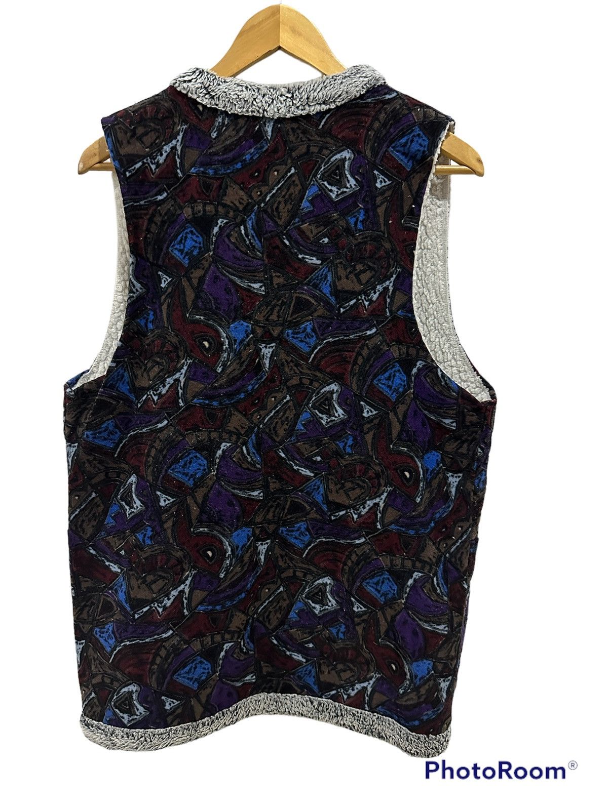 Japanese Brand Kamekozuchi paisley style sheep wool vest Size US M / EU 48-50 / 2 - 2 Thumbnail