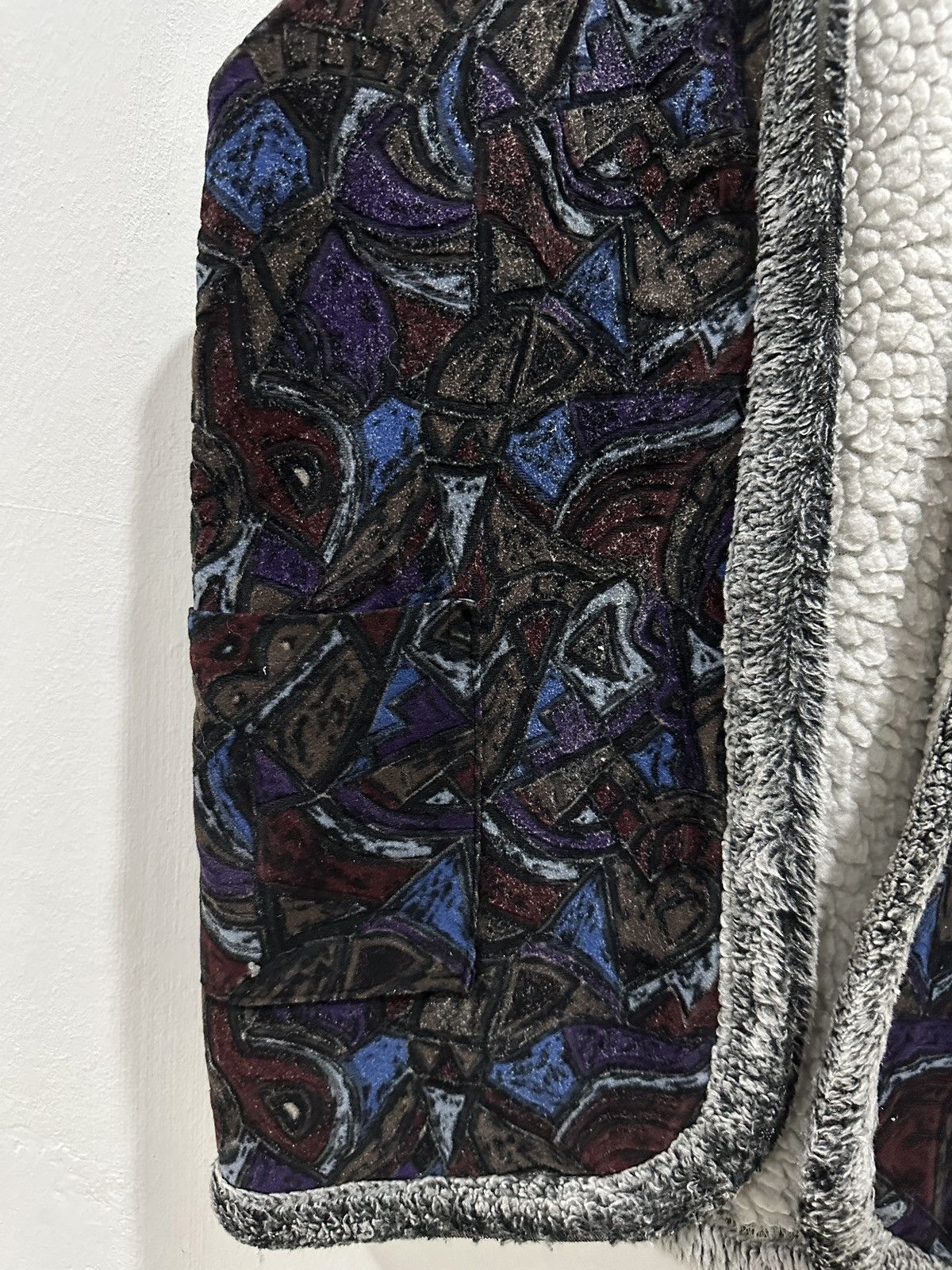 Japanese Brand Kamekozuchi paisley style sheep wool vest Size US M / EU 48-50 / 2 - 11 Thumbnail