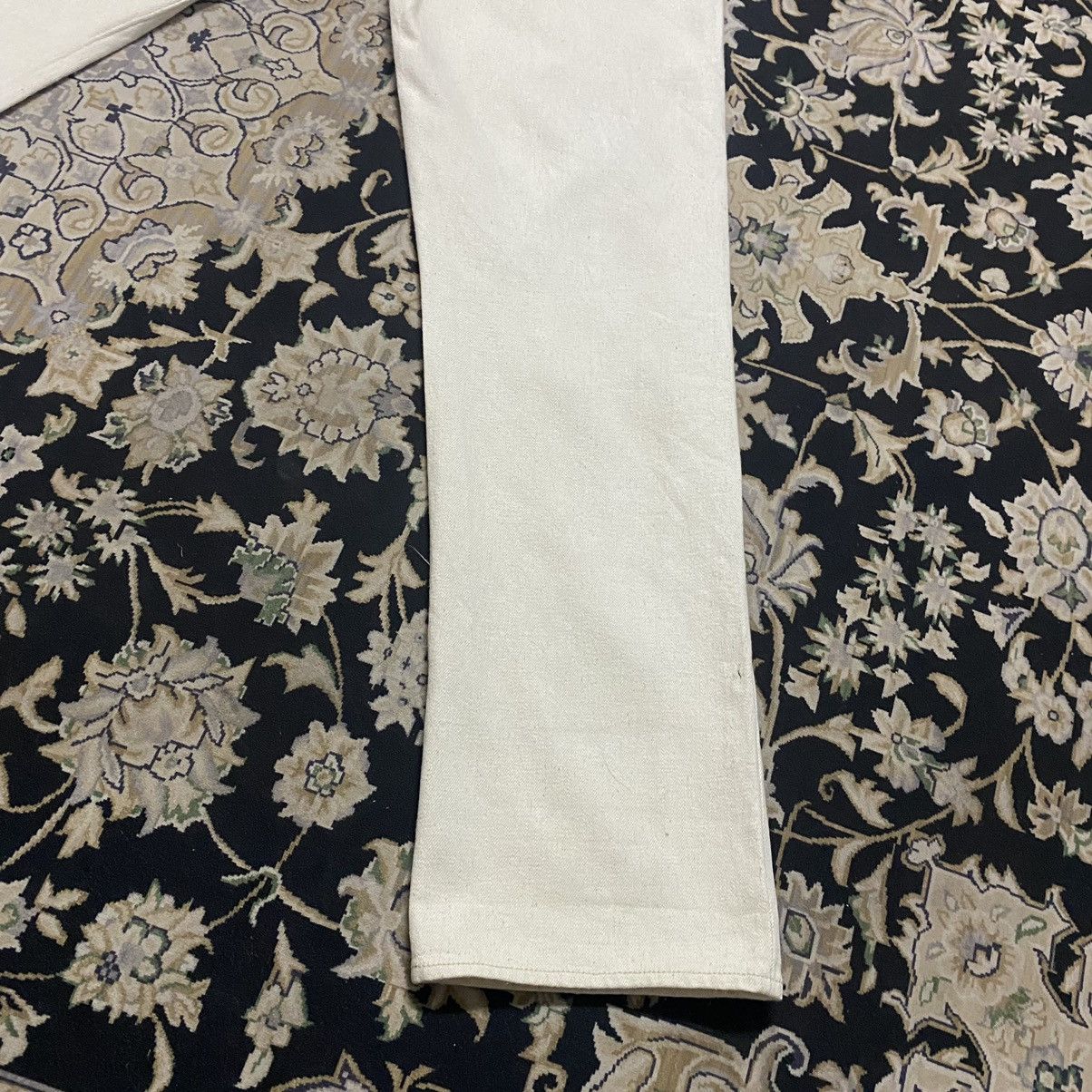 Nigel Cabourn Nigel Cabourn Buckle Back Cream Denim Selvedge Jeans Size US 30 / EU 46 - 14 Thumbnail