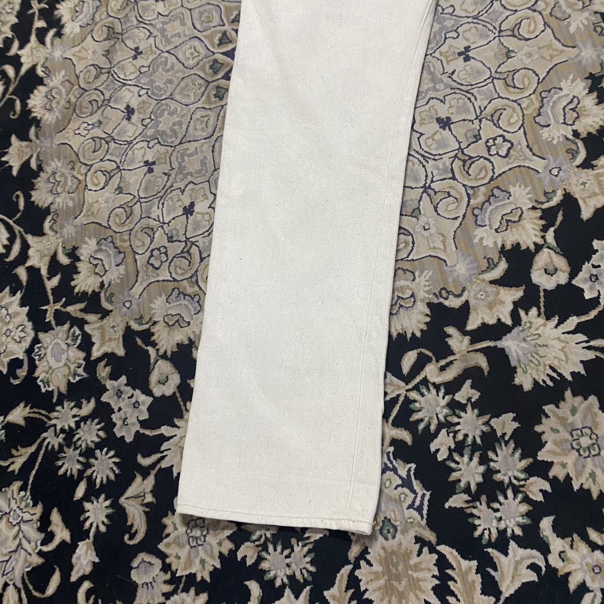 Nigel Cabourn Nigel Cabourn Buckle Back Cream Denim Selvedge Jeans Size US 30 / EU 46 - 13 Thumbnail