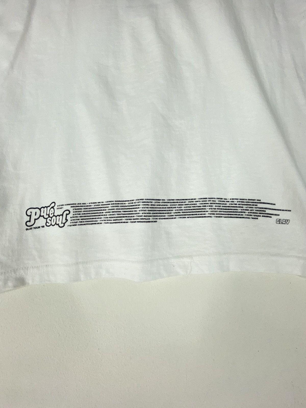 Band Tees Vintage rare 1998 Glay Tour Size US M / EU 48-50 / 2 - 5 Thumbnail