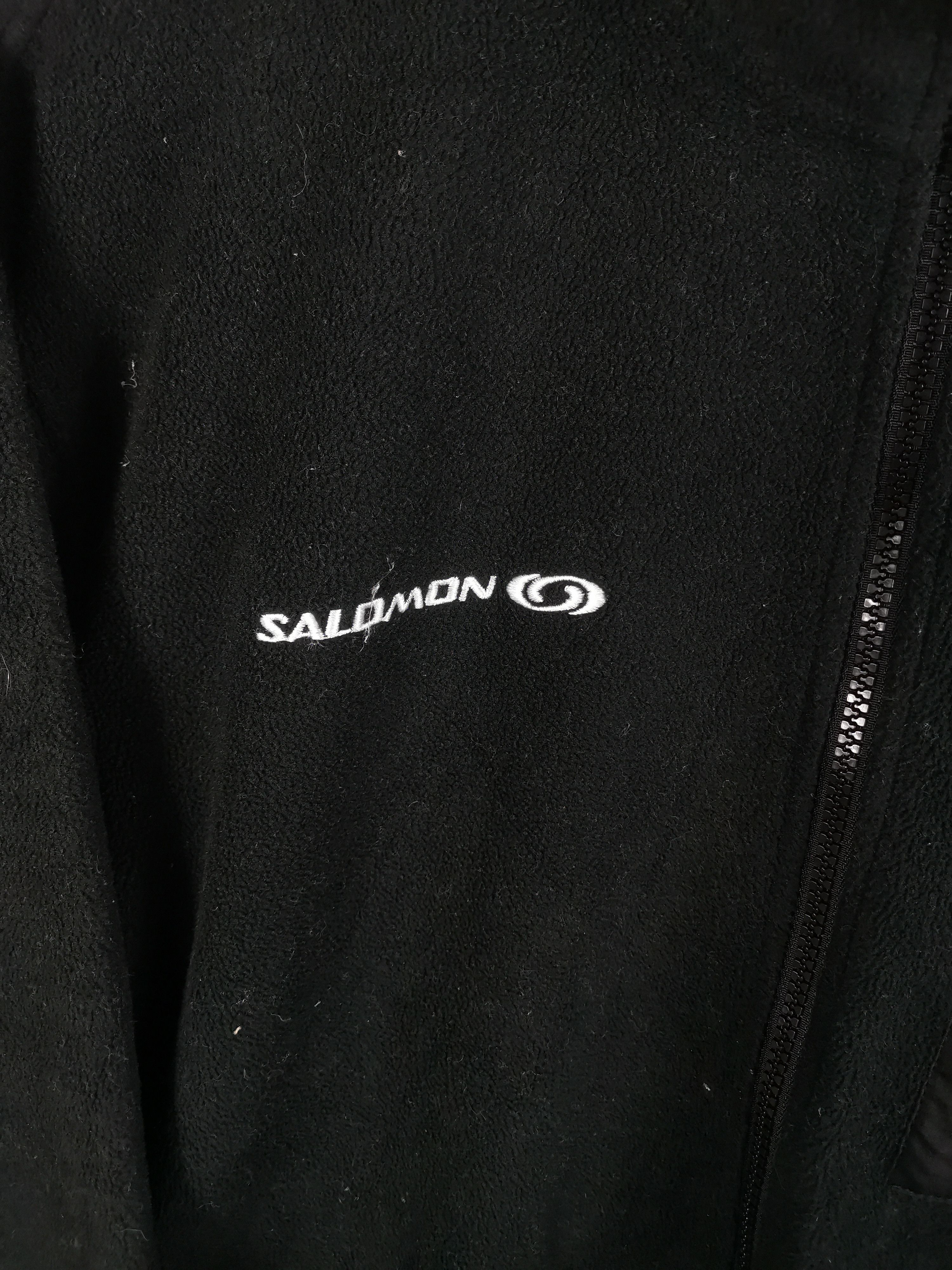 Salomon Vintage Salomon X Bridgestone Outdoor Fleece Jacket Size US XL / EU 56 / 4 - 4 Thumbnail