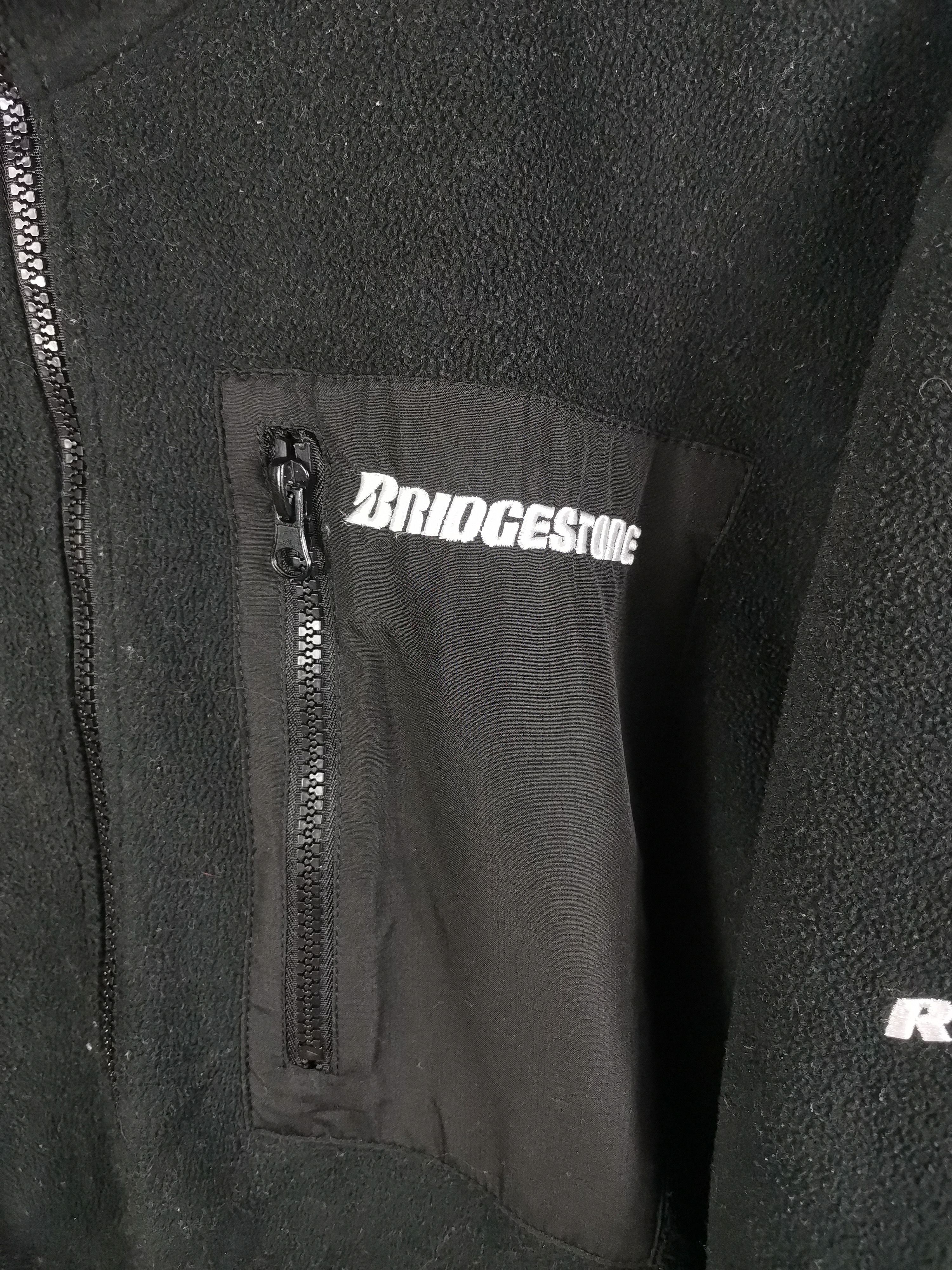 Salomon Vintage Salomon X Bridgestone Outdoor Fleece Jacket Size US XL / EU 56 / 4 - 2 Thumbnail