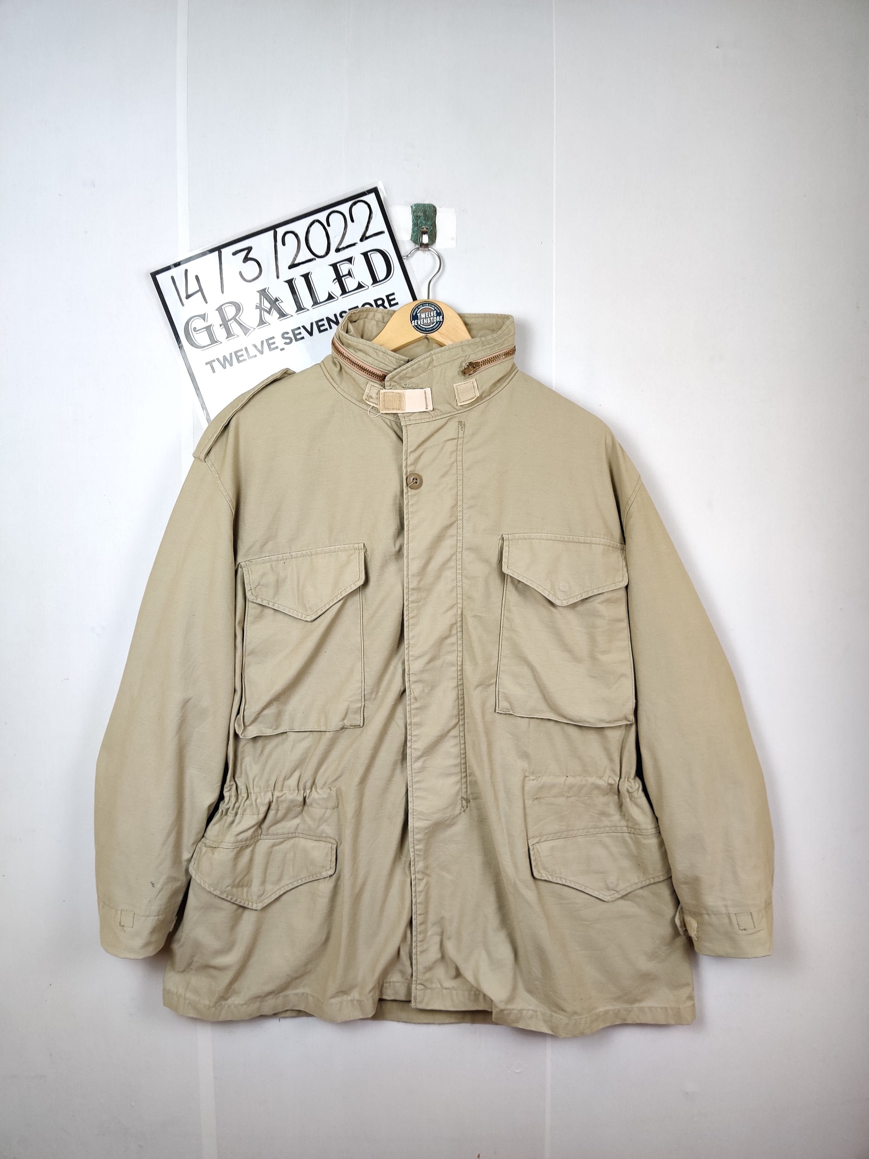 Alpha Industries Vintage Alpha Industries M-65 Oversized Jacket Size US L / EU 52-54 / 3 - 1 Thumbnail