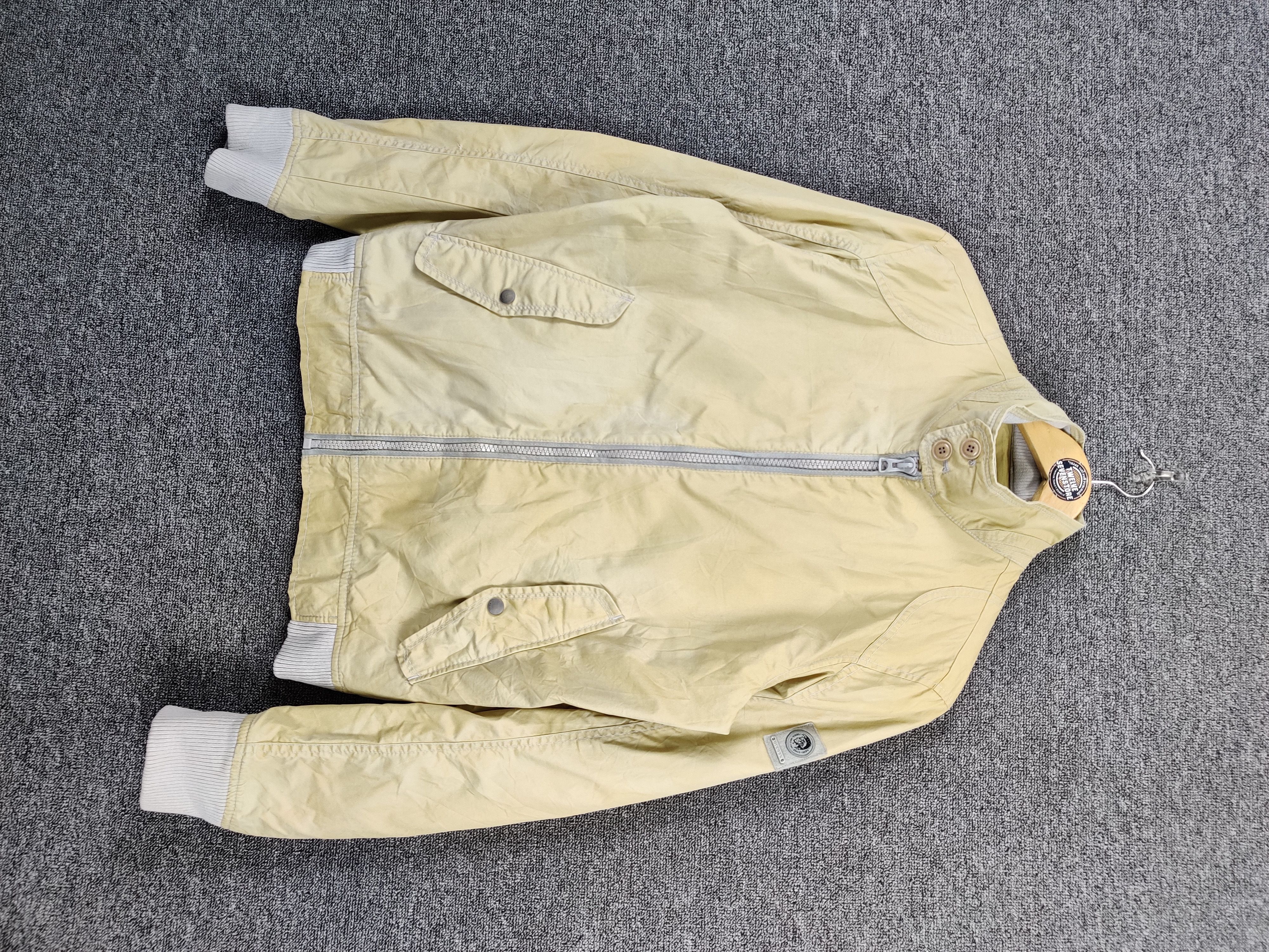 Diesel Vintage Diesel Military Beige Bomber Jacket Size US M / EU 48-50 / 2 - 2 Thumbnail