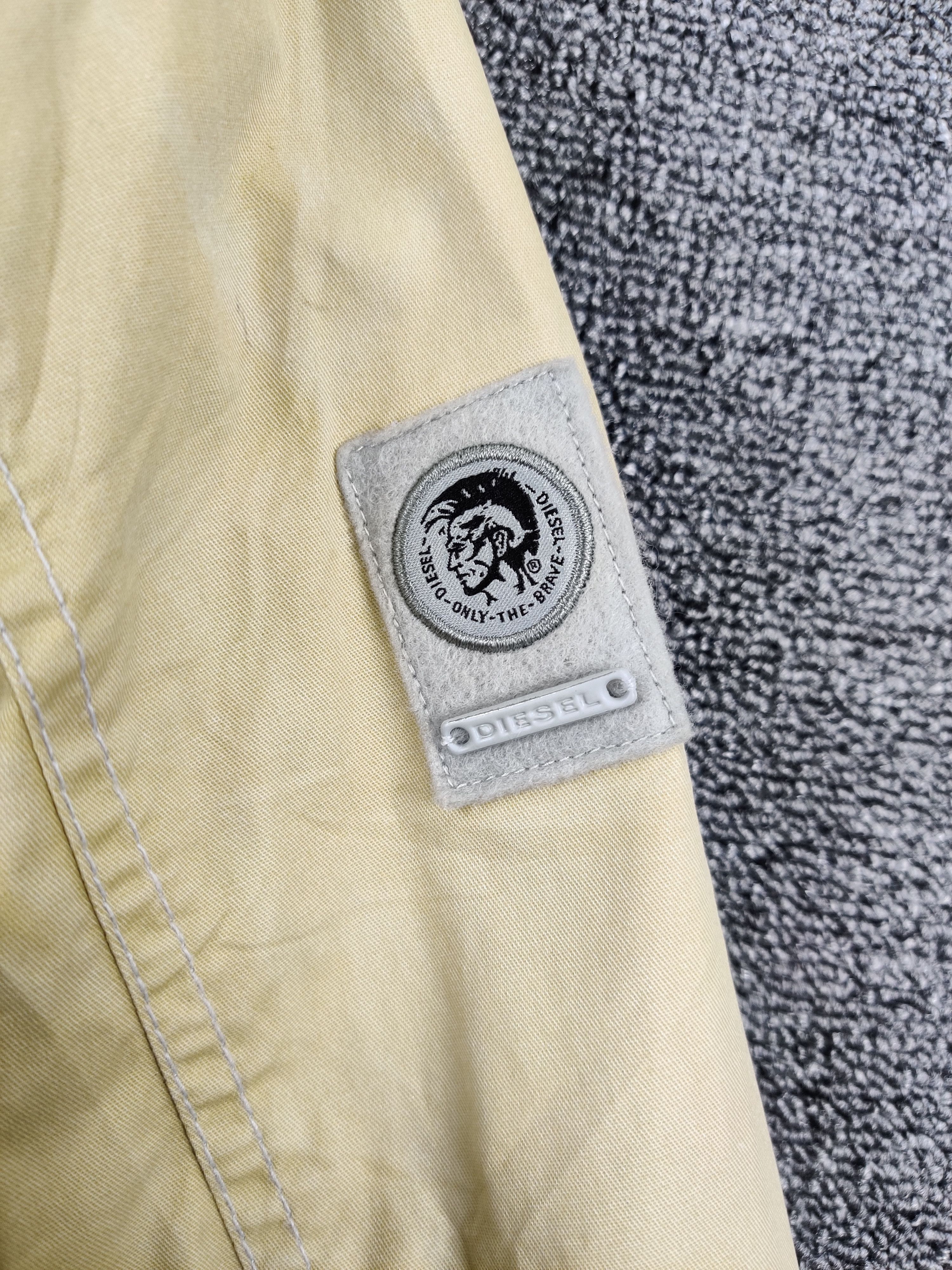 Diesel Vintage Diesel Military Beige Bomber Jacket Size US M / EU 48-50 / 2 - 7 Thumbnail