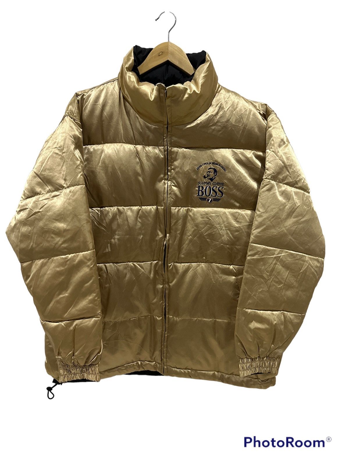 Vintage Suntory Coffee Boss puffer down jacket Size US L / EU 52-54 / 3 - 1 Thumbnail