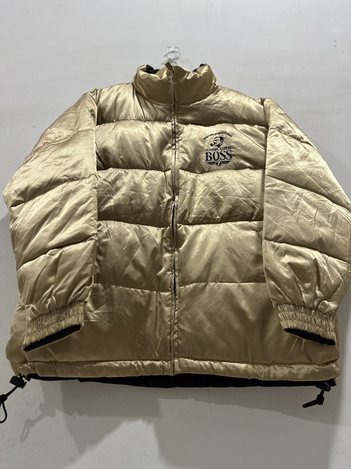 Vintage Suntory Coffee Boss puffer down jacket Size US L / EU 52-54 / 3 - 7 Thumbnail