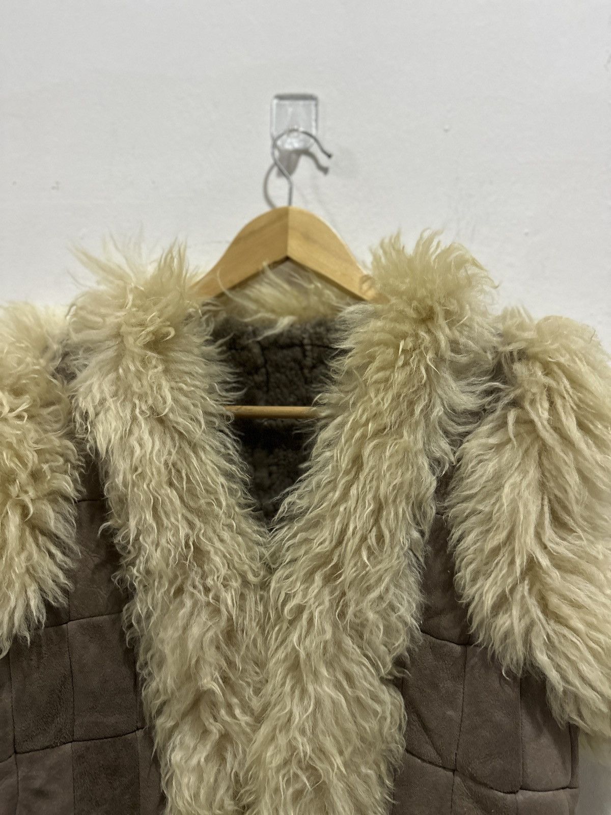 Japanese Brand Unbranded suede leather fur vest jacket size S/M Size S / US 4 / IT 40 - 3 Thumbnail