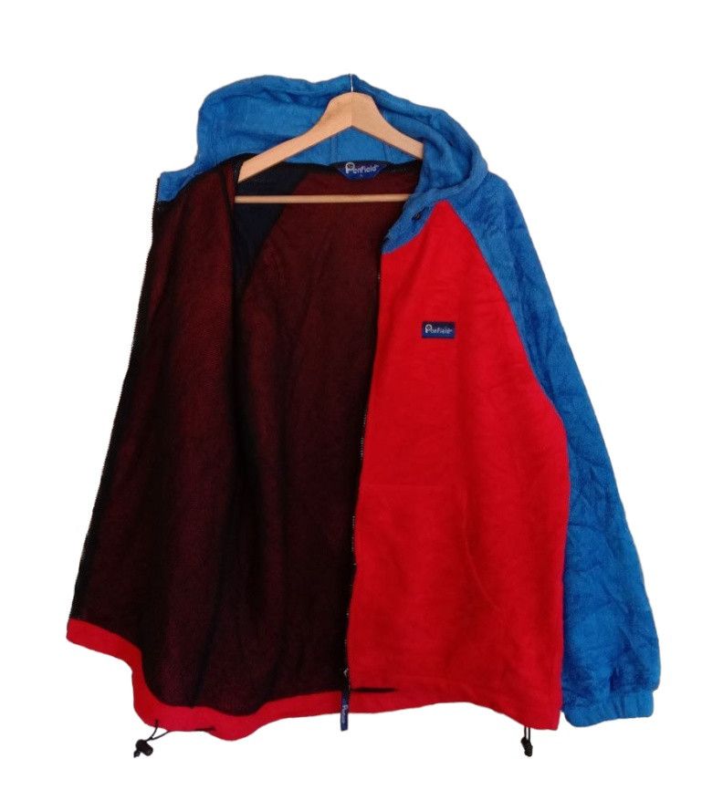 Penfield Penfield Blue And Red Color Fleece Hoodie Jacket Size US L / EU 52-54 / 3 - 11 Thumbnail