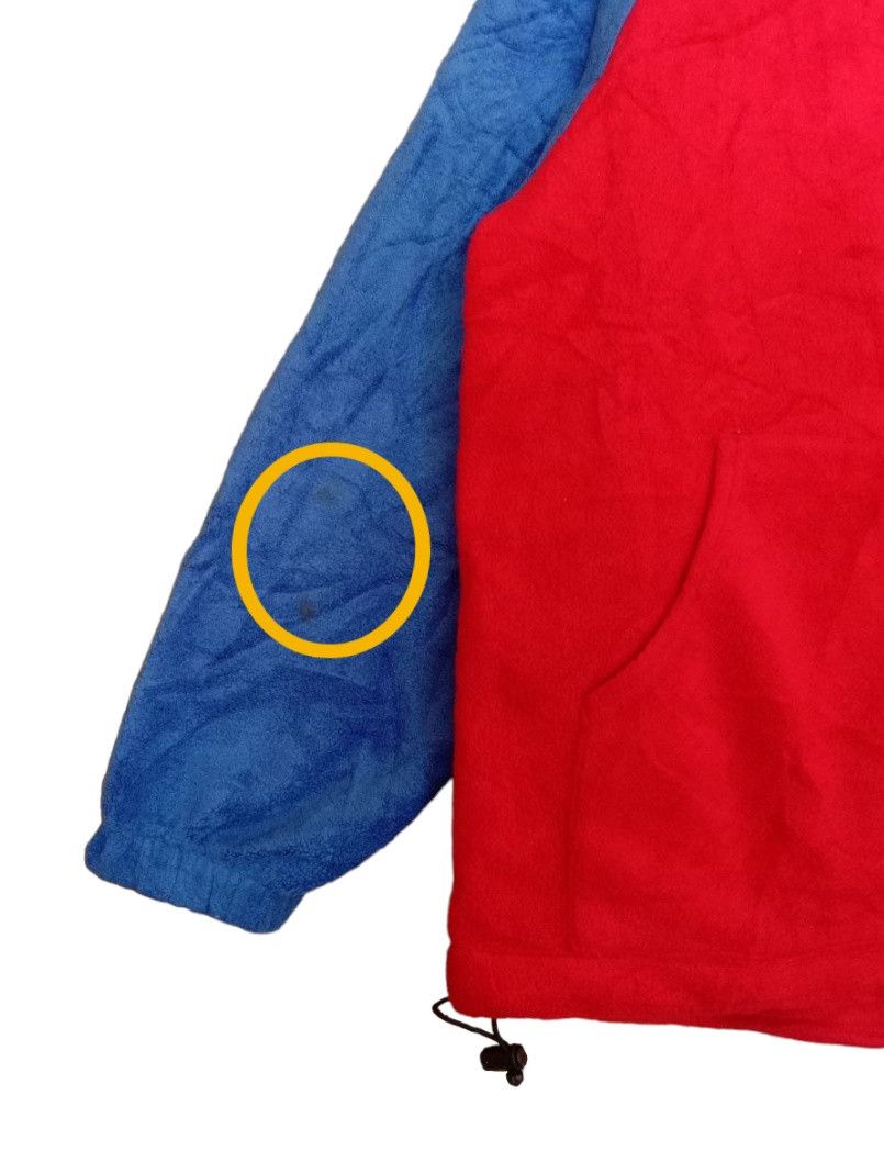 Penfield Penfield Blue And Red Color Fleece Hoodie Jacket Size US L / EU 52-54 / 3 - 5 Thumbnail