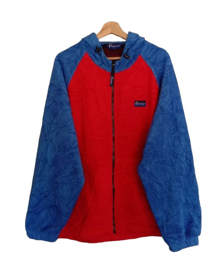 Penfield Penfield Blue And Red Color Fleece Hoodie Jacket Size US L / EU 52-54 / 3 - 9 Thumbnail