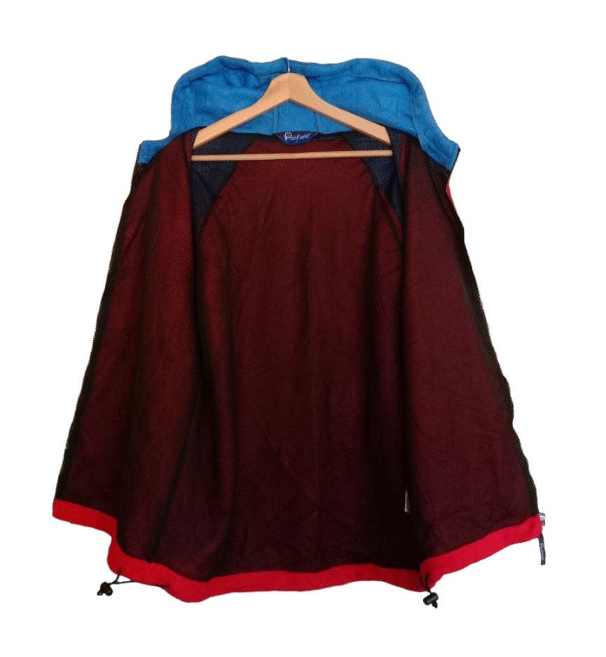 Penfield Penfield Blue And Red Color Fleece Hoodie Jacket Size US L / EU 52-54 / 3 - 12 Thumbnail