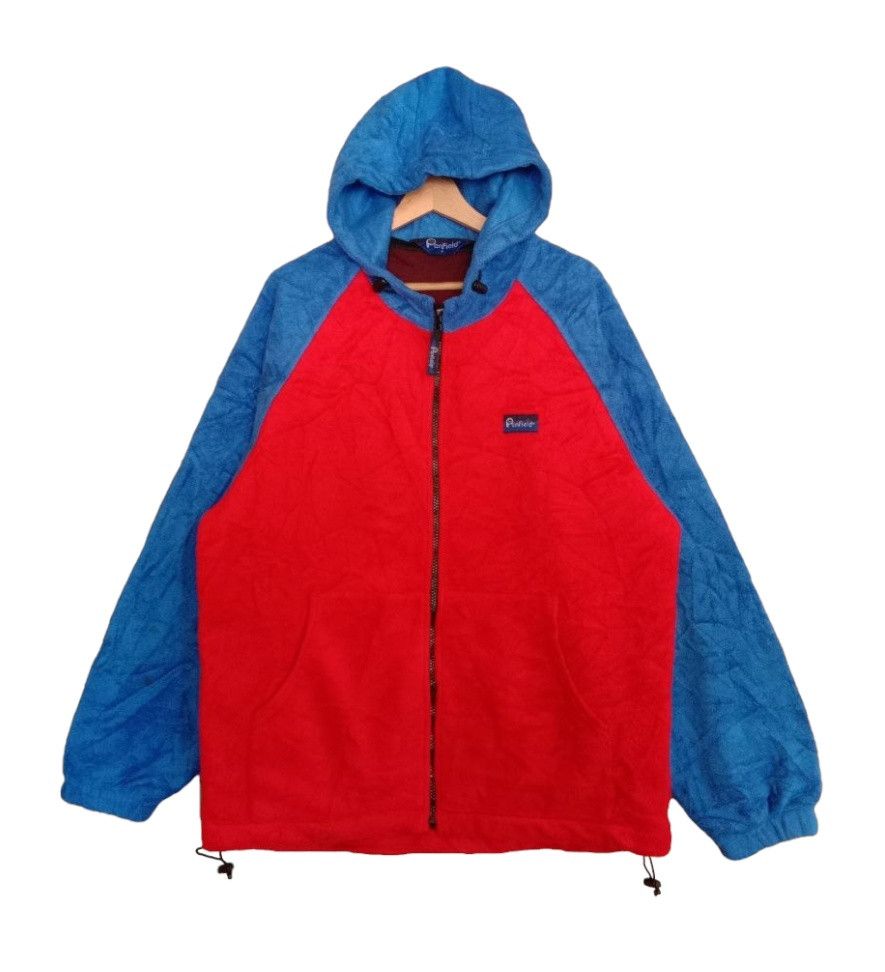 Penfield Penfield Blue And Red Color Fleece Hoodie Jacket Size US L / EU 52-54 / 3 - 2 Thumbnail