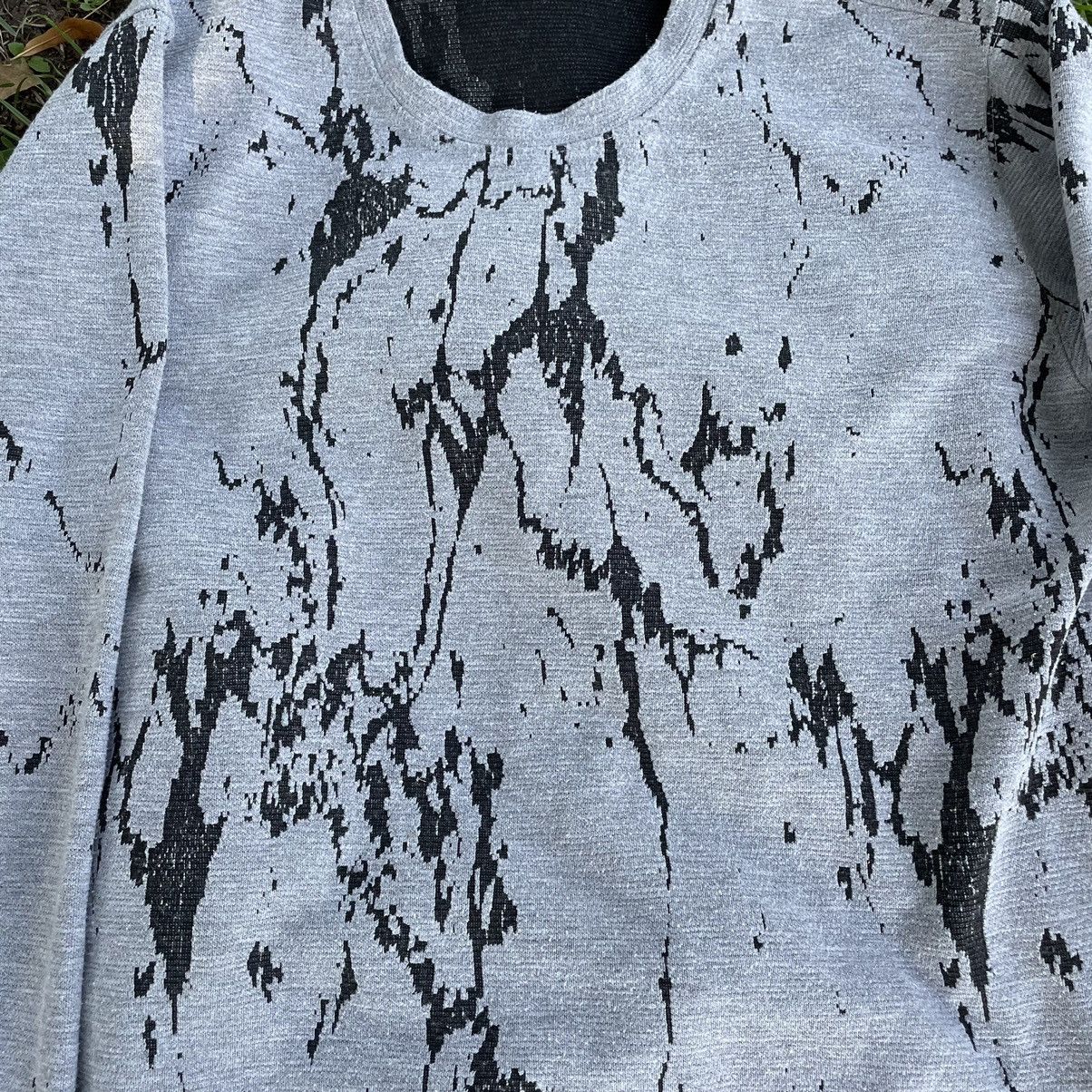 Vintage Vintage Y2K Oversized All Over Print Grunge Sweater Faded M Size US M / EU 48-50 / 2 - 2 Thumbnail