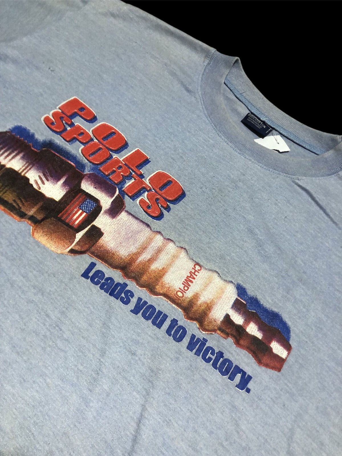 Polo Ralph Lauren Vintage 90s Polo Sportmans rl (Leads you to victory) Size US L / EU 52-54 / 3 - 4 Thumbnail