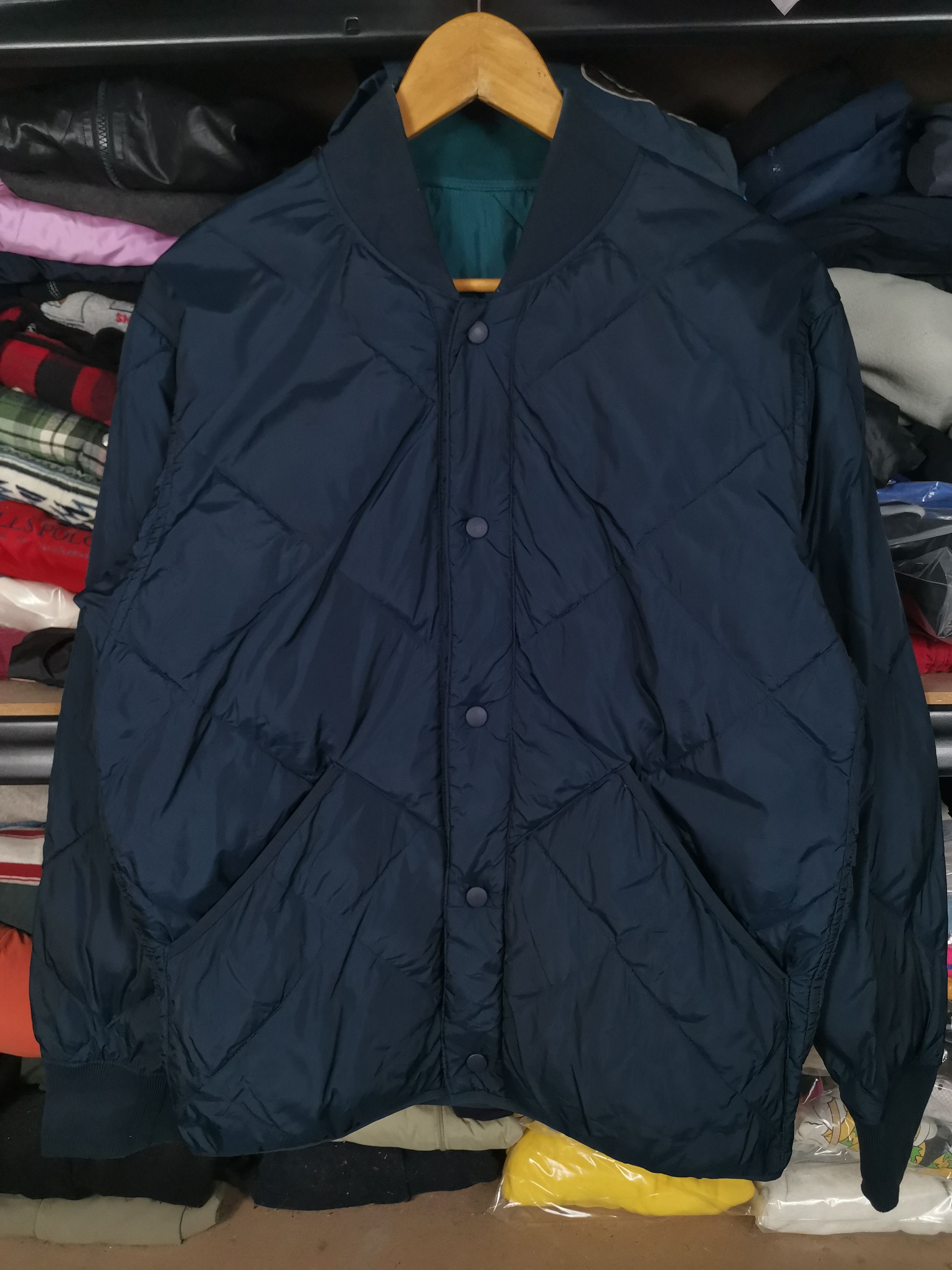 Christophe Lemaire Undercover Uniqlo Reversible Varsity Jacket Size US S / EU 44-46 / 1 - 3 Thumbnail