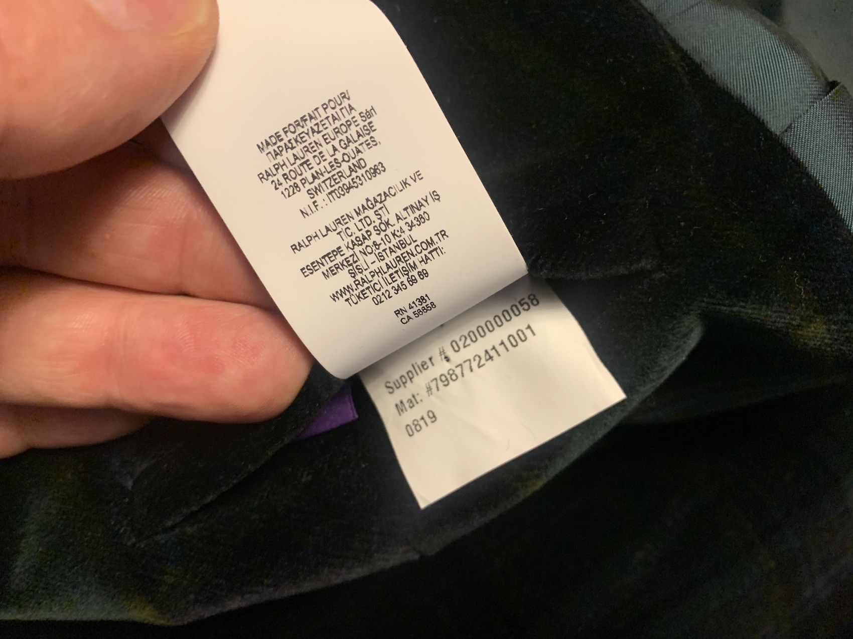 Ralph Lauren FW'19 Vest Tailored Size 38R - 7 Thumbnail