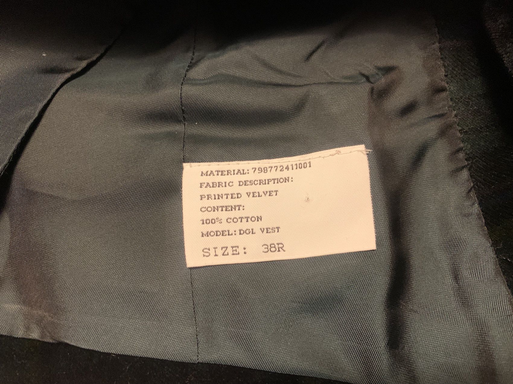 Ralph Lauren FW'19 Vest Tailored Size 38R - 5 Thumbnail