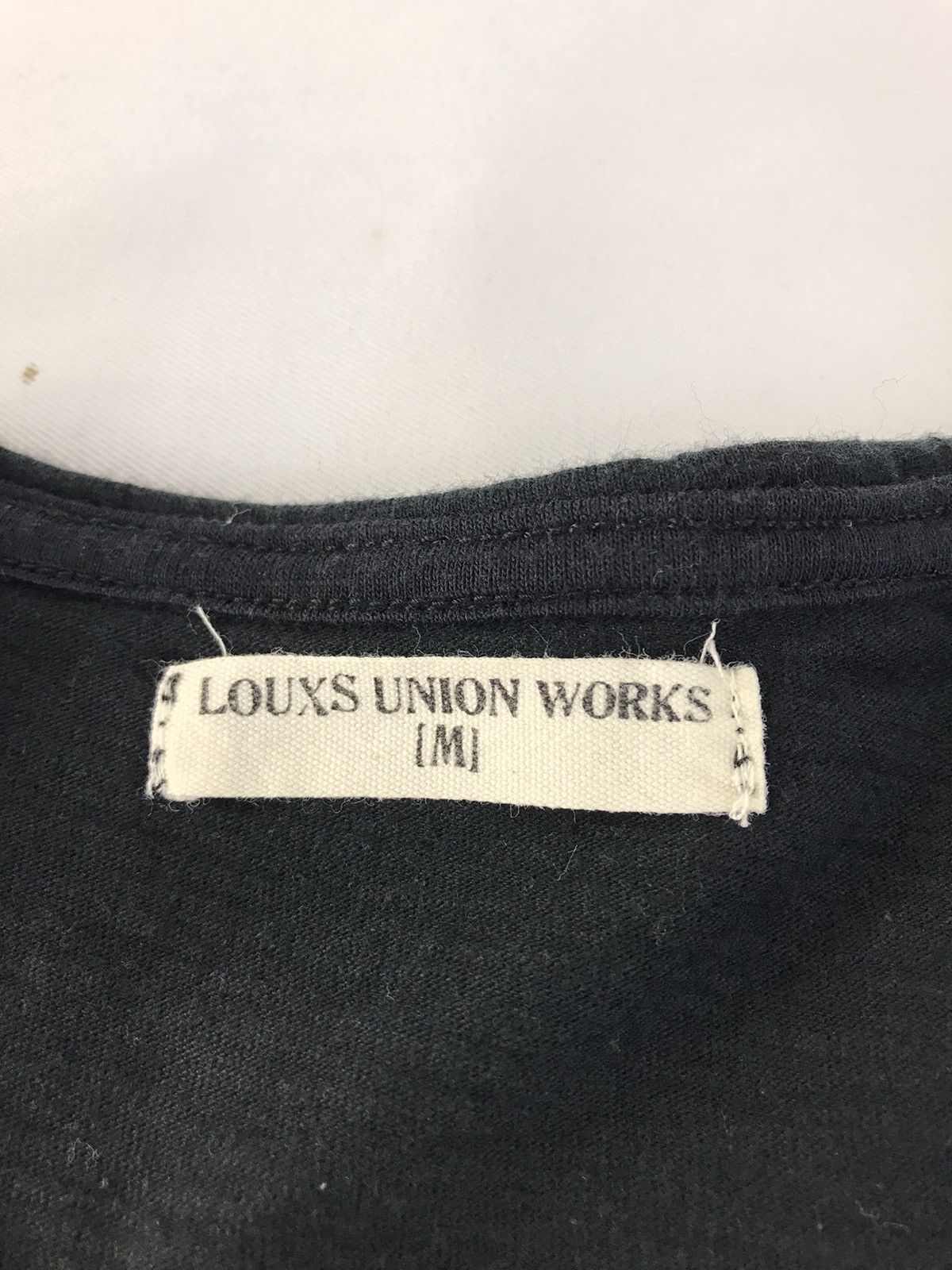 Japanese Brand Louxs Union Work Rely Single Pocket Tee V Neck Design Size S / US 4 / IT 40 - 4 Thumbnail