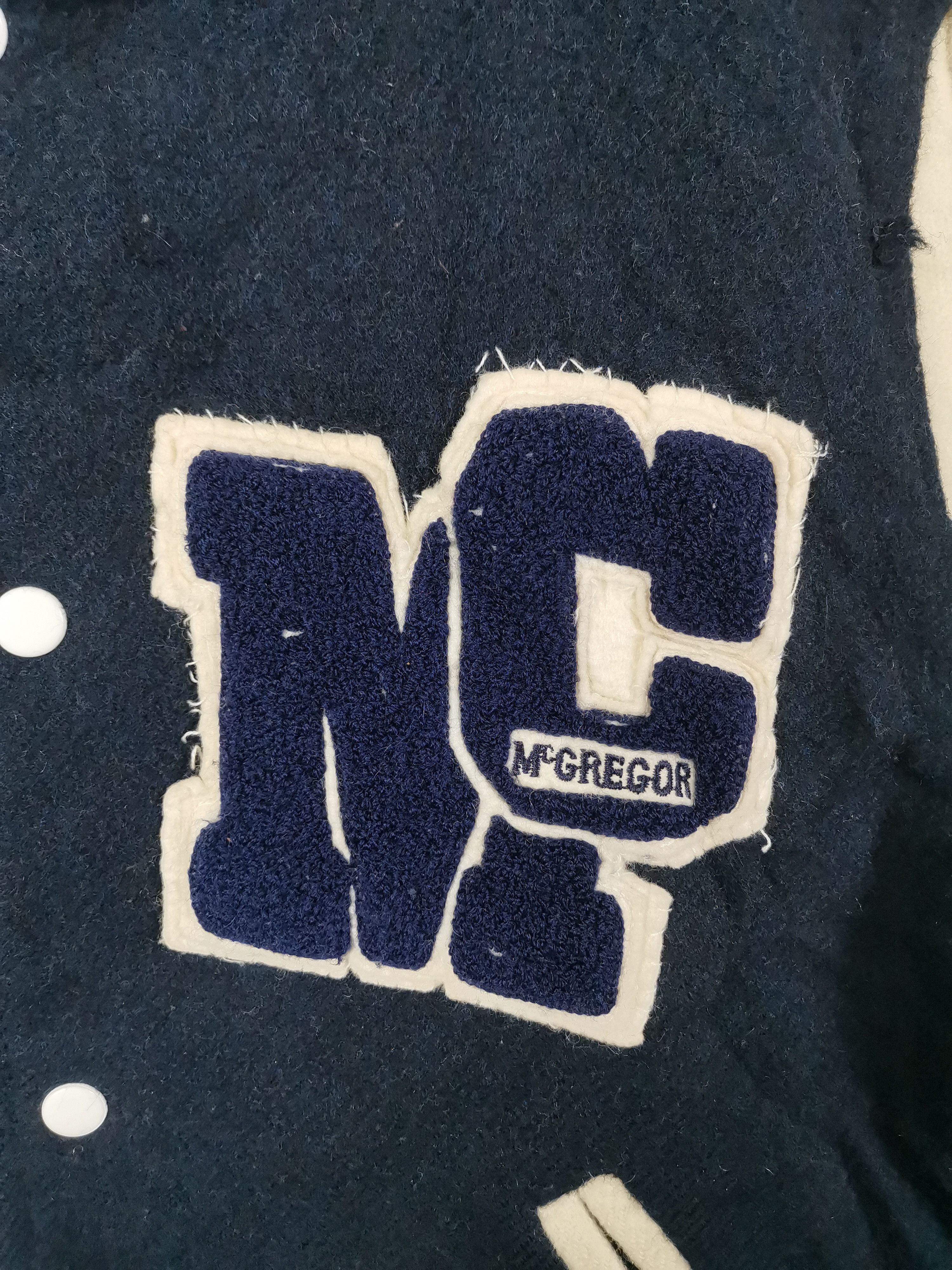 Japanese Brand Vintage Mcgregor Wool Varsity Jacket Size US L / EU 52-54 / 3 - 2 Thumbnail