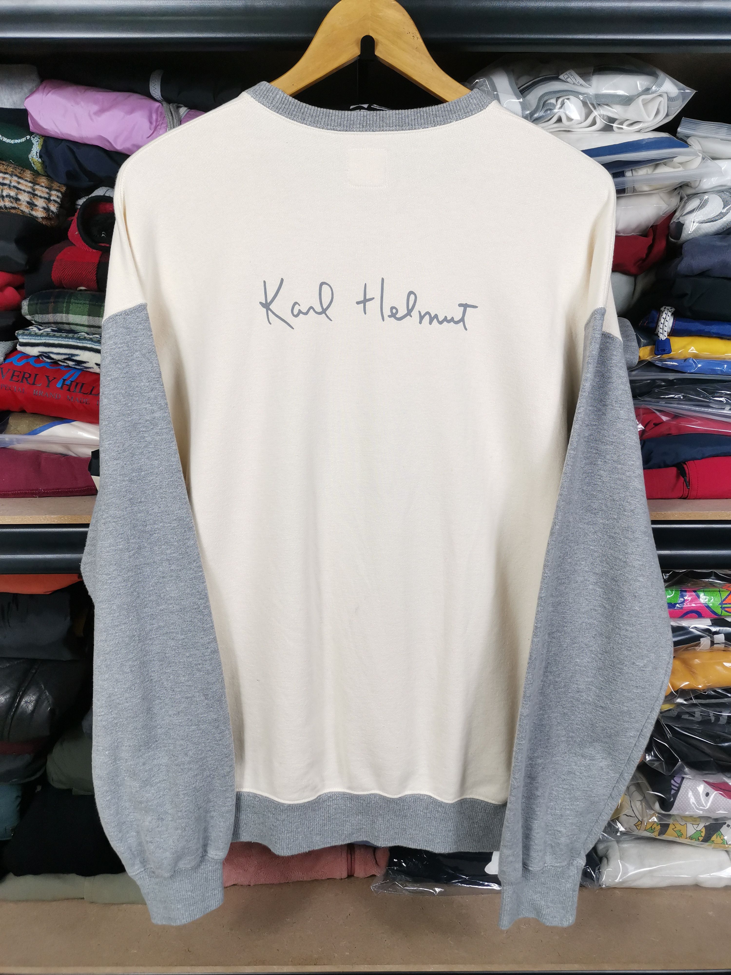 Japanese Brand Vintage Japanese Brand Karl Helmut Sweatshirt Size US XL / EU 56 / 4 - 3 Thumbnail