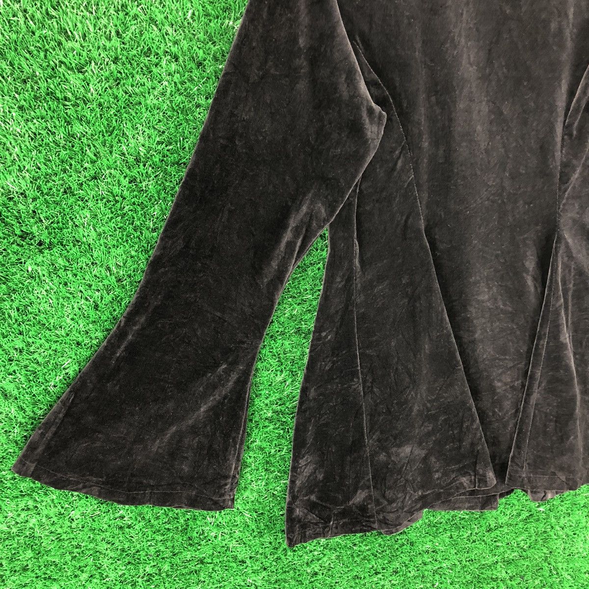 Japanese Brand Vintage 80's Coat Jacket Velvet Double Breasted by Garaus Size XS / US 0-2 / IT 36-38 - 6 Thumbnail