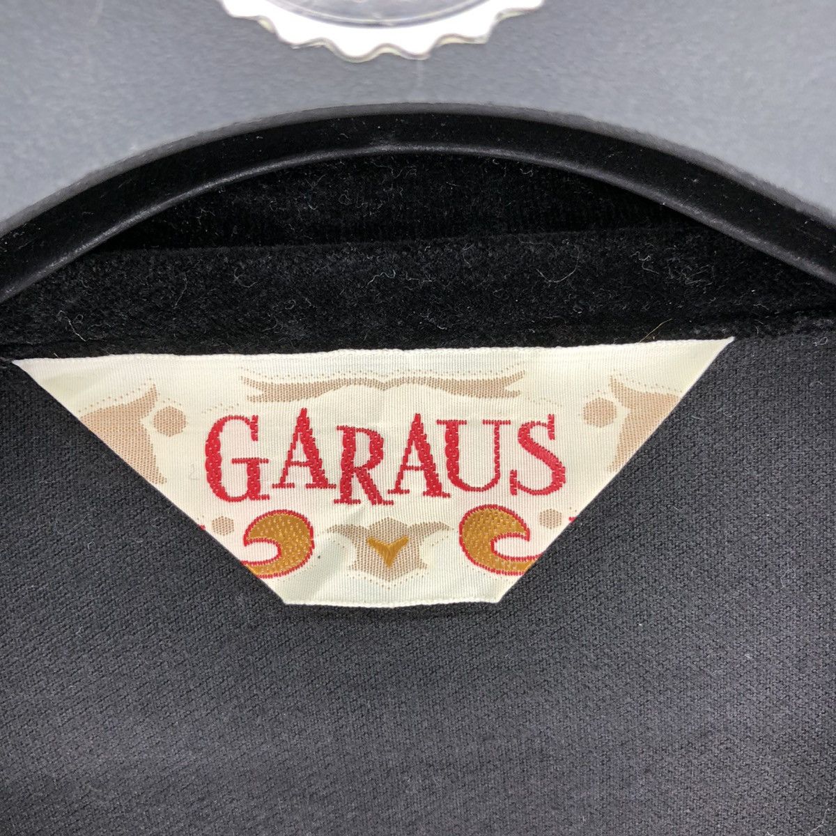 Japanese Brand Vintage 80's Coat Jacket Velvet Double Breasted by Garaus Size XS / US 0-2 / IT 36-38 - 10 Thumbnail