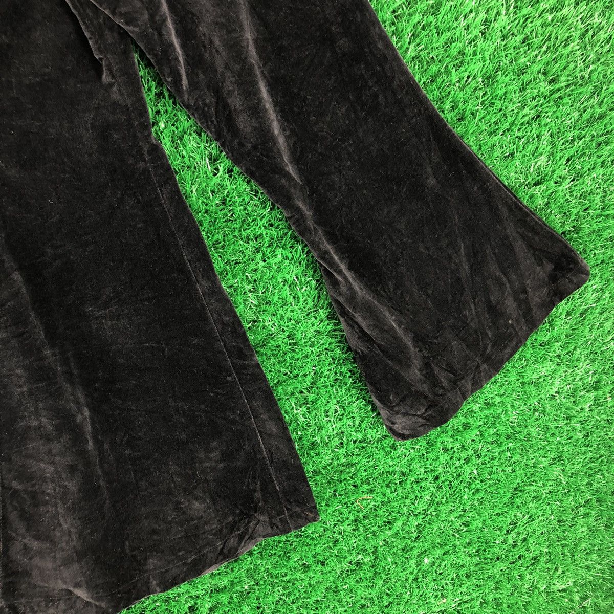 Japanese Brand Vintage 80's Coat Jacket Velvet Double Breasted by Garaus Size XS / US 0-2 / IT 36-38 - 7 Thumbnail