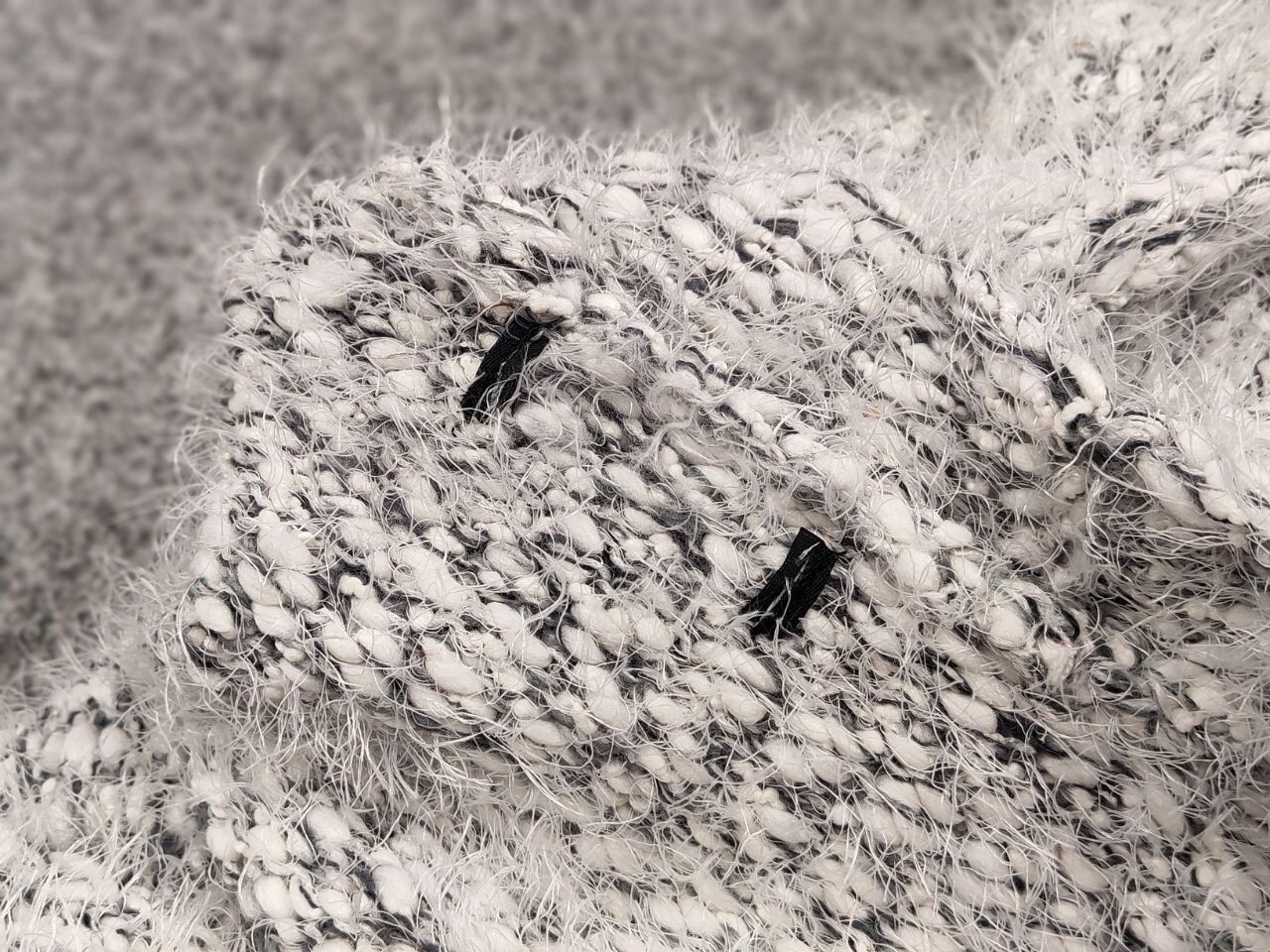 Japanese Brand Vintage 90's Japanese Cardigan Mohair Style Fuzzy Sweater Size XS / US 0-2 / IT 36-38 - 18 Thumbnail