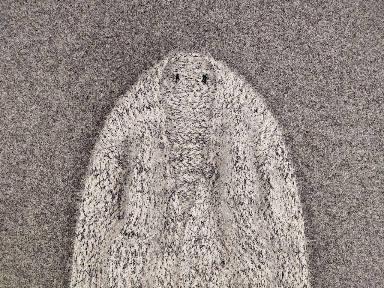 Japanese Brand Vintage 90's Japanese Cardigan Mohair Style Fuzzy Sweater Size XS / US 0-2 / IT 36-38 - 8 Thumbnail