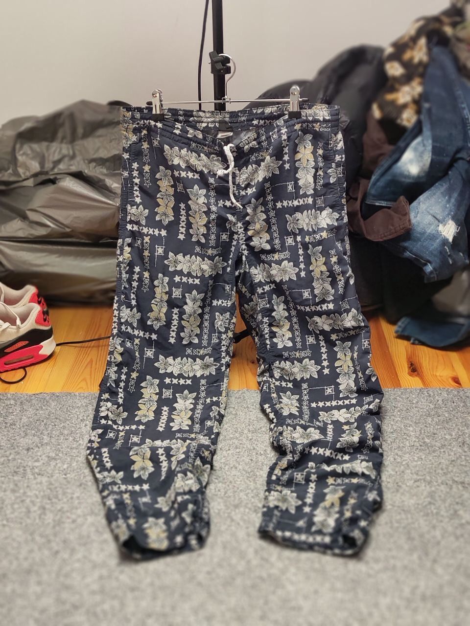 Patagonia Rare Vintage 90's Patagonia Nylon light Pants Art in logos Size US 30 / EU 46 - 24 Thumbnail
