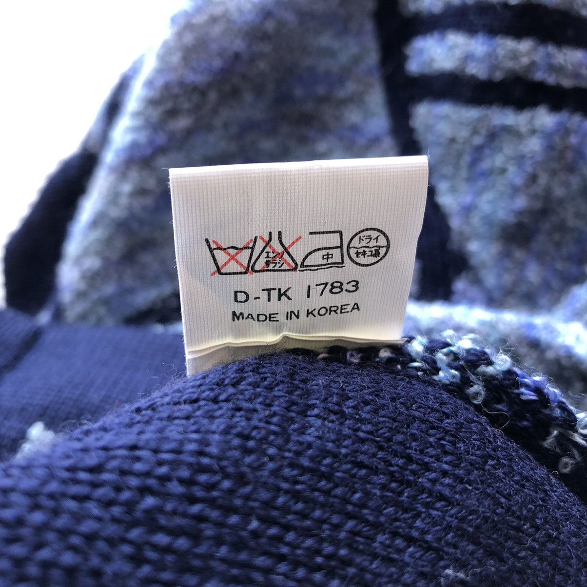 Japanese Brand Vintage 80's Knit Cardigan Women Jacket by Quiches Size M / US 6-8 / IT 42-44 - 16 Thumbnail