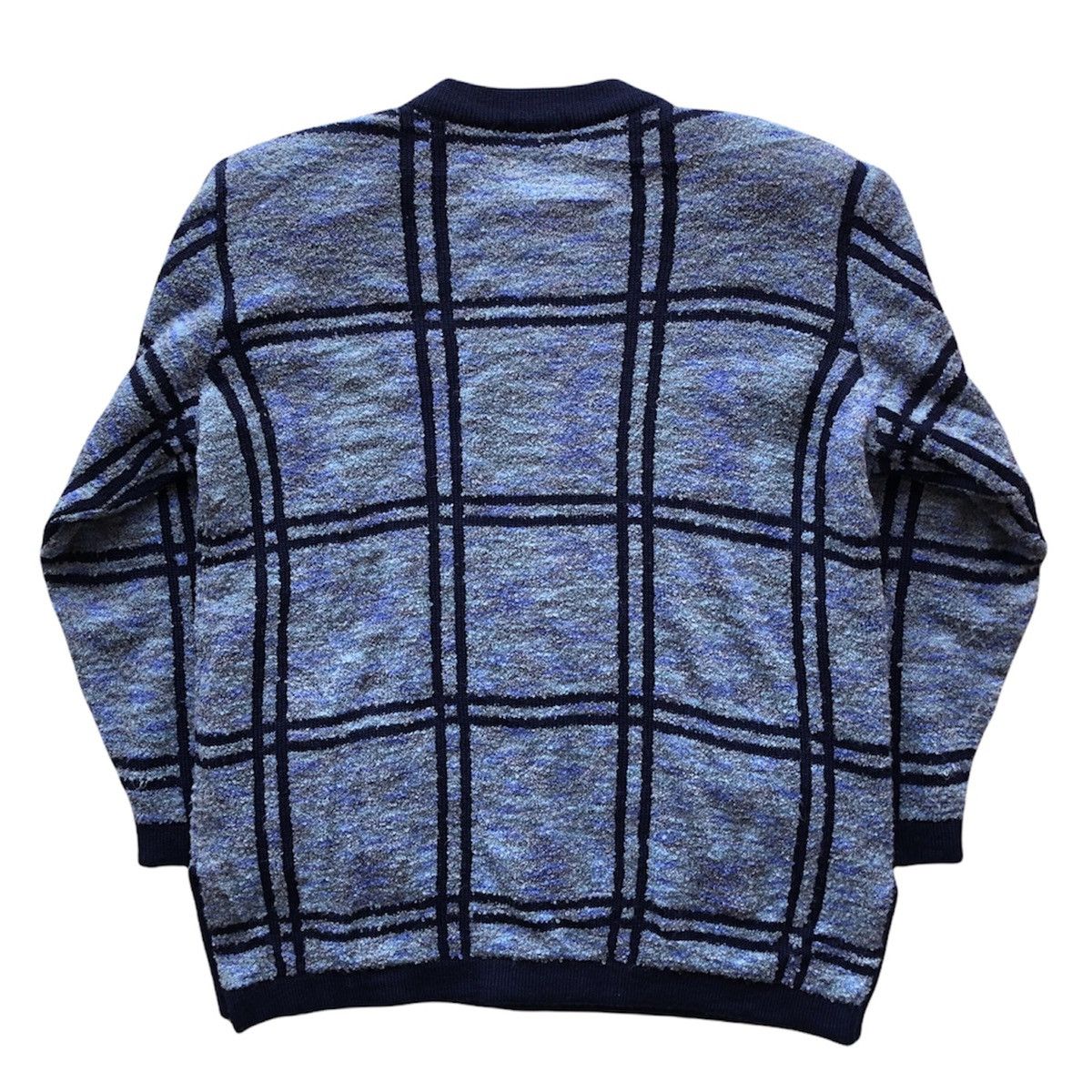 Japanese Brand Vintage 80's Knit Cardigan Women Jacket by Quiches Size M / US 6-8 / IT 42-44 - 5 Thumbnail