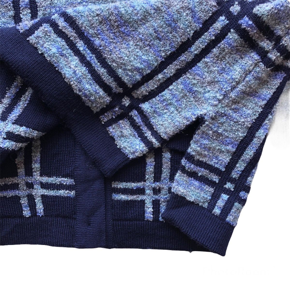 Japanese Brand Vintage 80's Knit Cardigan Women Jacket by Quiches Size M / US 6-8 / IT 42-44 - 9 Thumbnail