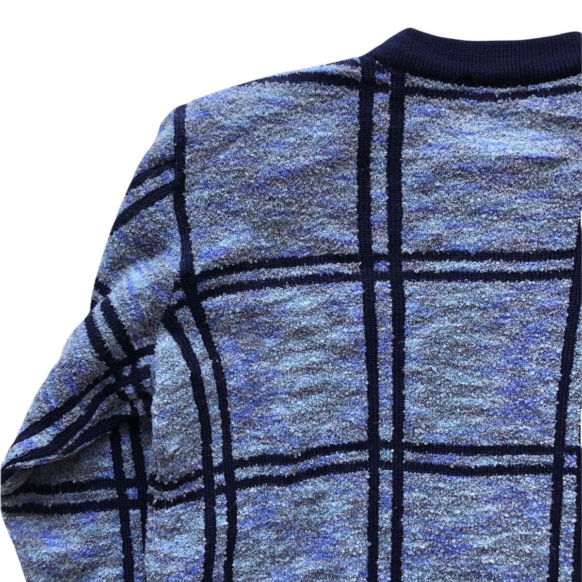 Japanese Brand Vintage 80's Knit Cardigan Women Jacket by Quiches Size M / US 6-8 / IT 42-44 - 6 Thumbnail