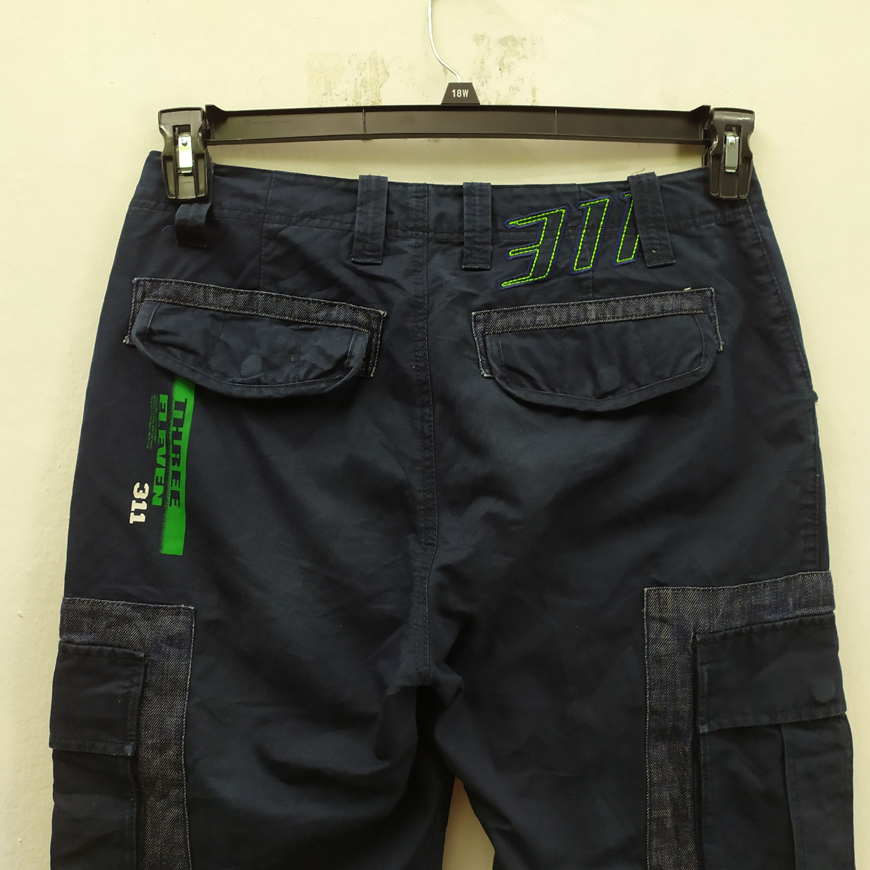 Japanese Brand VINTAGE THREE ELEVEN CARGO PANTS LIKE INGINEERED GARMENT Size US 32 / EU 48 - 9 Thumbnail