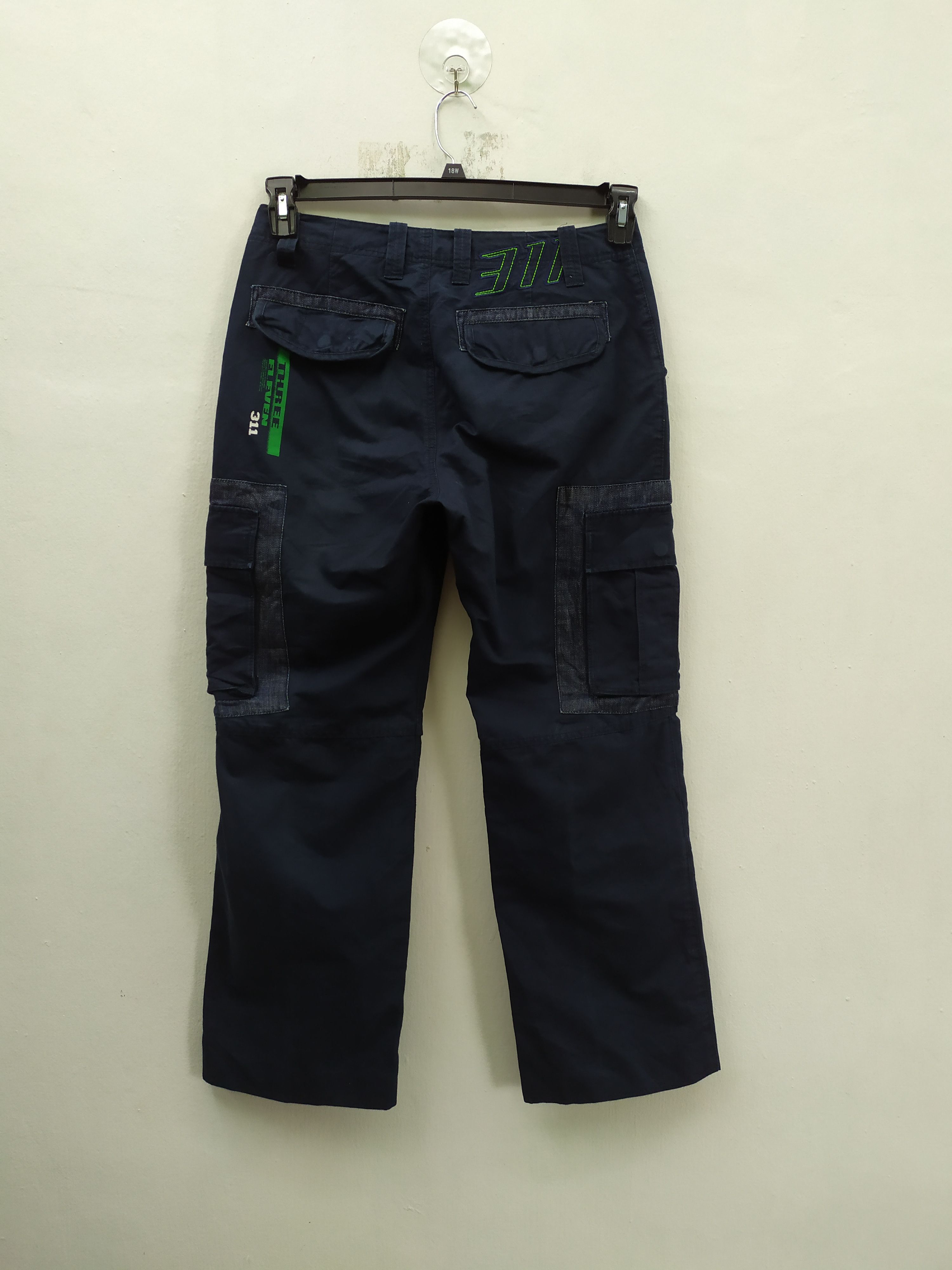 Japanese Brand VINTAGE THREE ELEVEN CARGO PANTS LIKE INGINEERED GARMENT Size US 32 / EU 48 - 10 Thumbnail