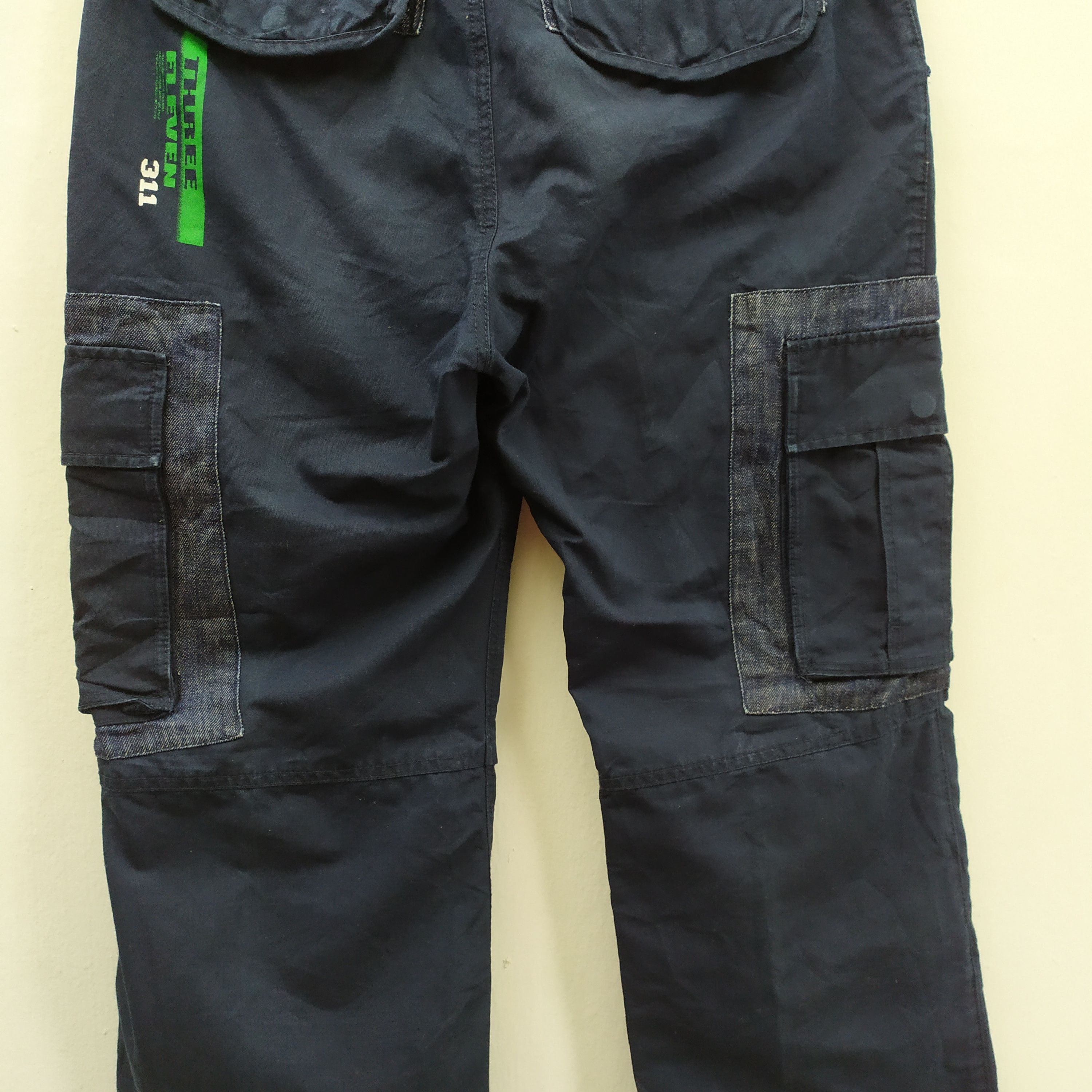 Japanese Brand VINTAGE THREE ELEVEN CARGO PANTS LIKE INGINEERED GARMENT Size US 32 / EU 48 - 8 Thumbnail