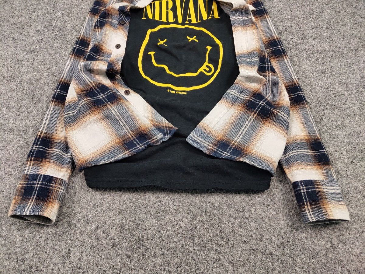 Flannel Vintage Flannel Shirt Travis Scott Style Size US S / EU 44-46 / 1 - 5 Thumbnail