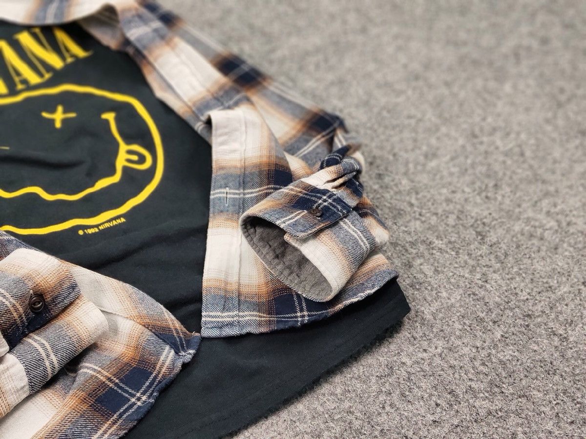 Flannel Vintage Flannel Shirt Travis Scott Style Size US S / EU 44-46 / 1 - 10 Thumbnail