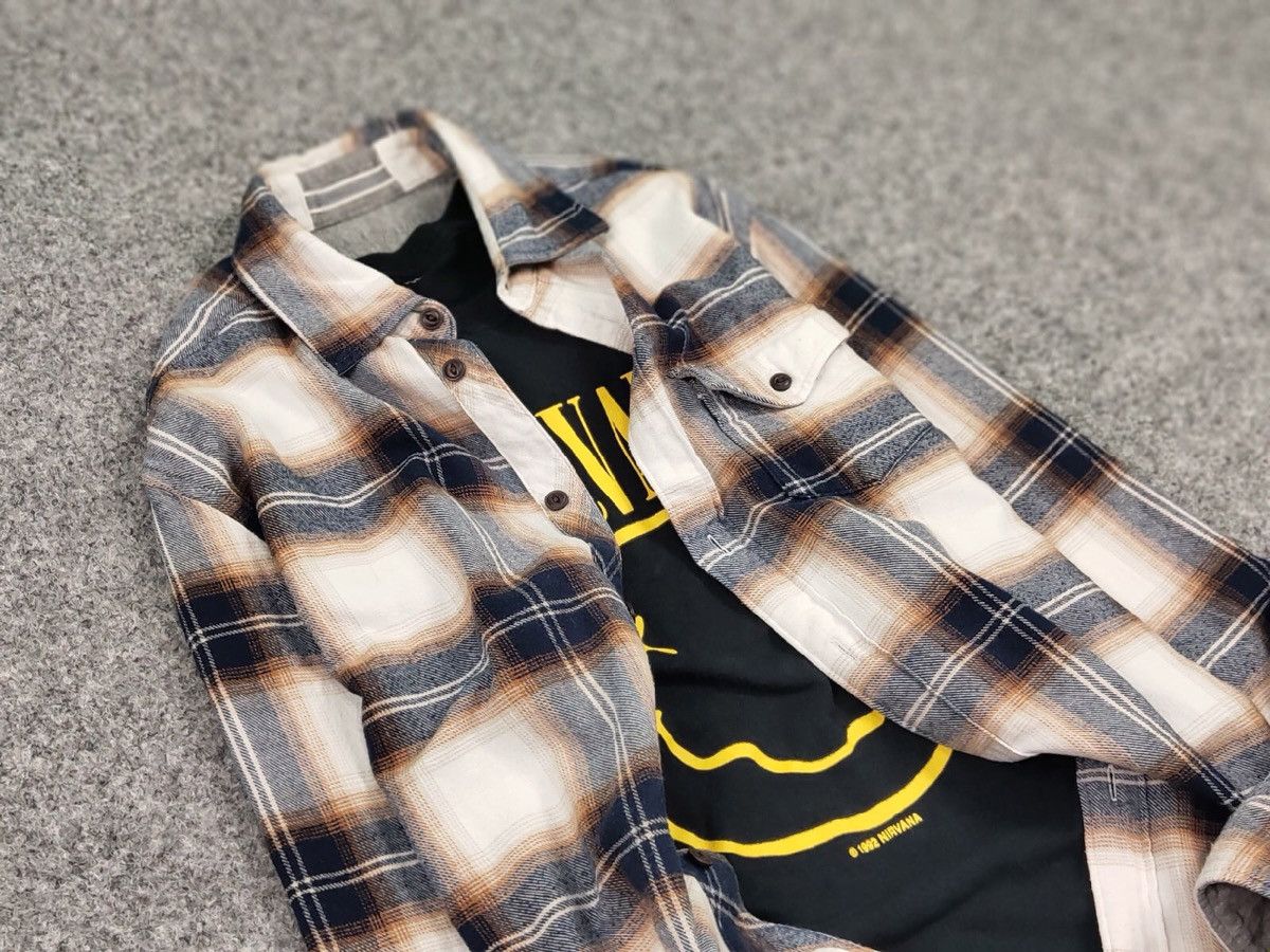 Flannel Vintage Flannel Shirt Travis Scott Style Size US S / EU 44-46 / 1 - 11 Thumbnail