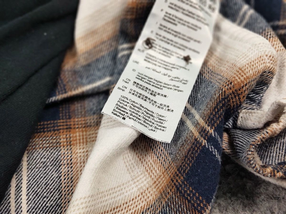Flannel Vintage Flannel Shirt Travis Scott Style Size US S / EU 44-46 / 1 - 13 Thumbnail