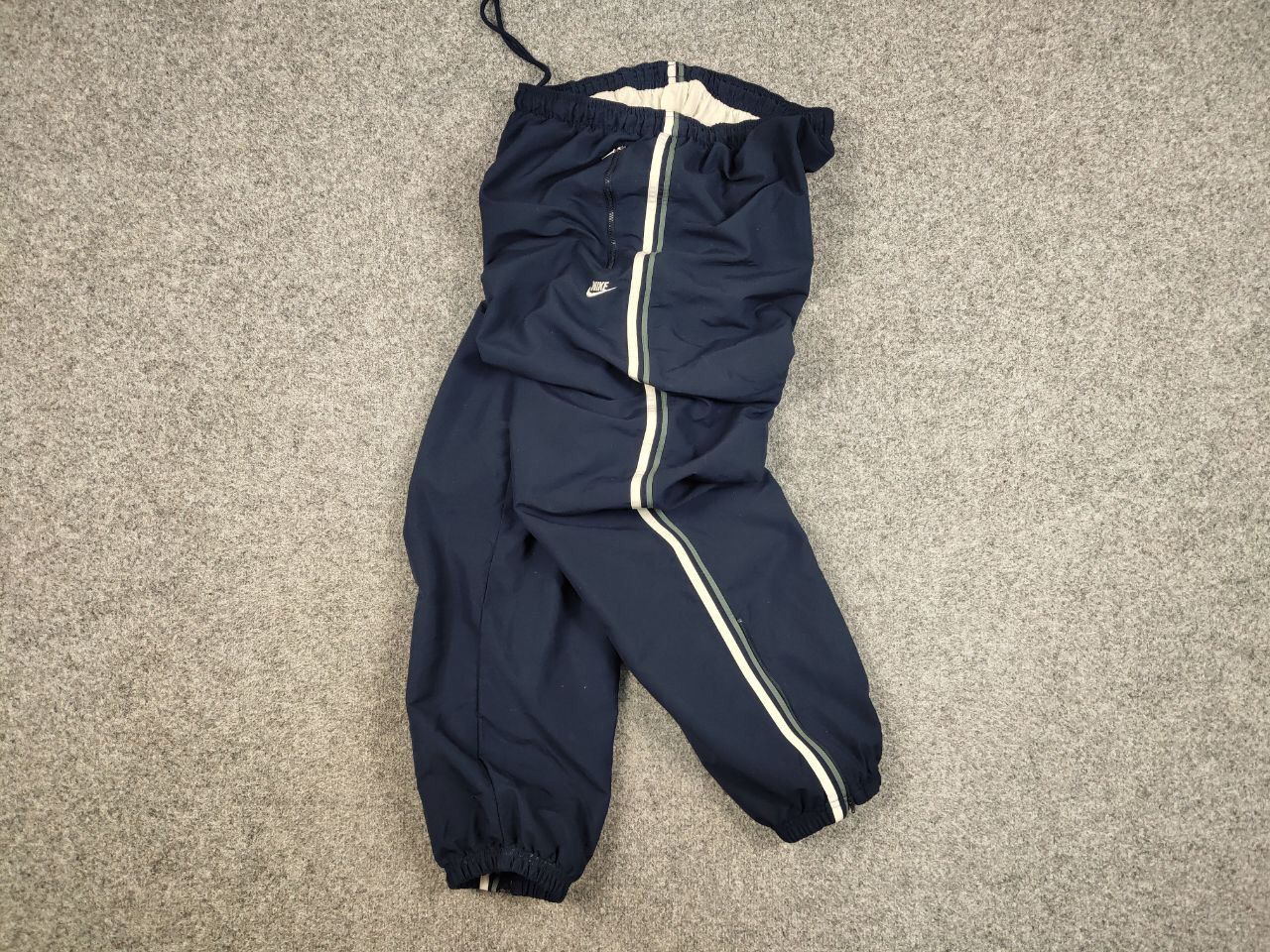 Nike Nike Track Vintage Pants Swoosh Y2K Drill Joggers Rare Size US 34 / EU 50 - 13 Thumbnail