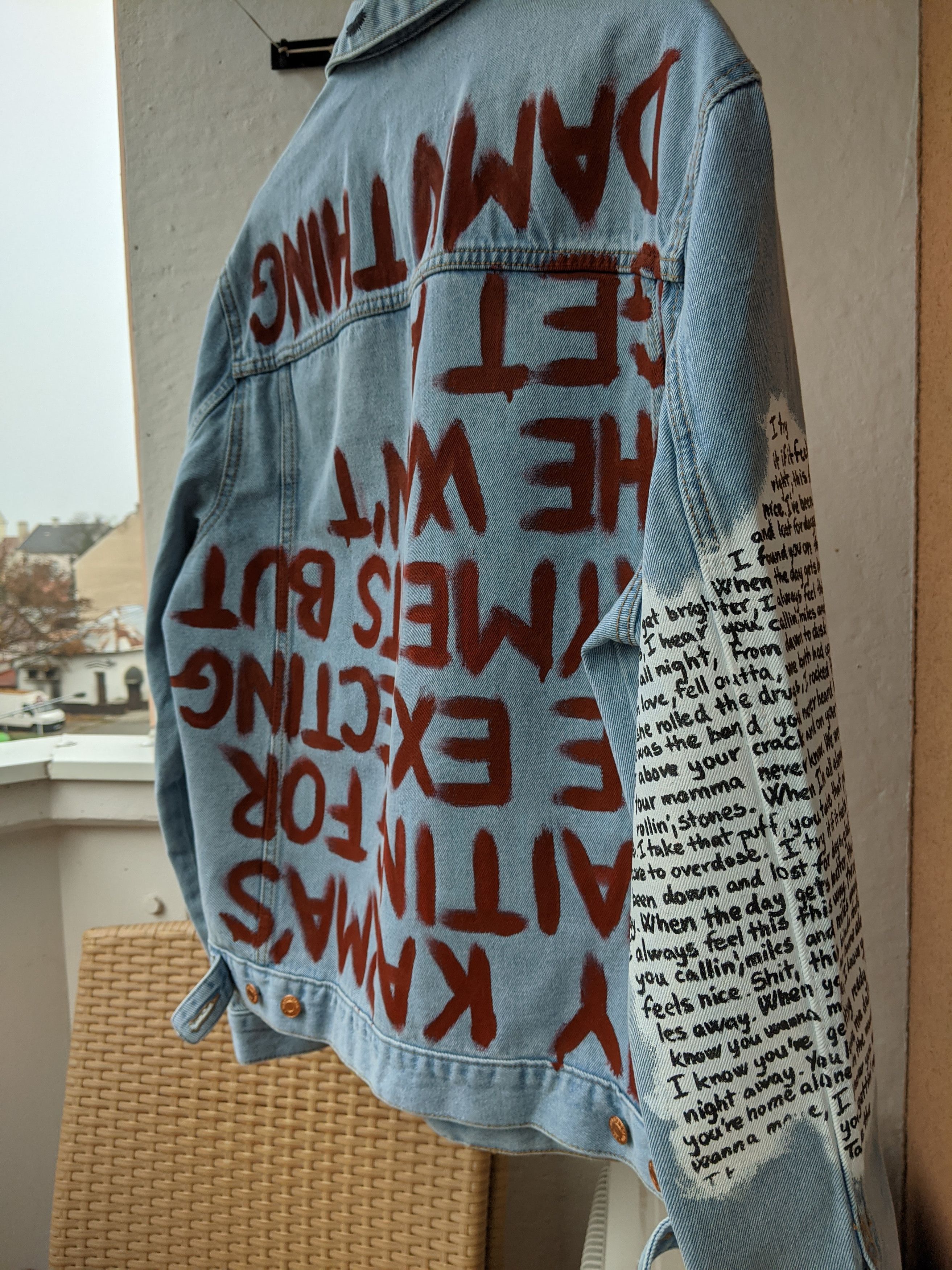 Handmade Inspired by ASAP Rocky and Travis Scott, bloody (all sizes) Size US L / EU 52-54 / 3 - 3 Thumbnail