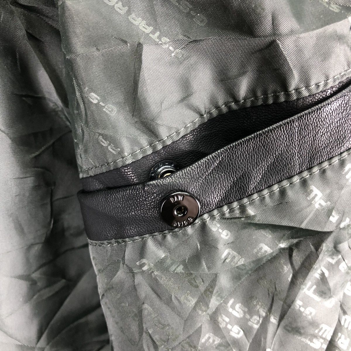 G-Star G Star Raw PU Leather Zipper Jacket Size US L / EU 52-54 / 3 - 17 Thumbnail