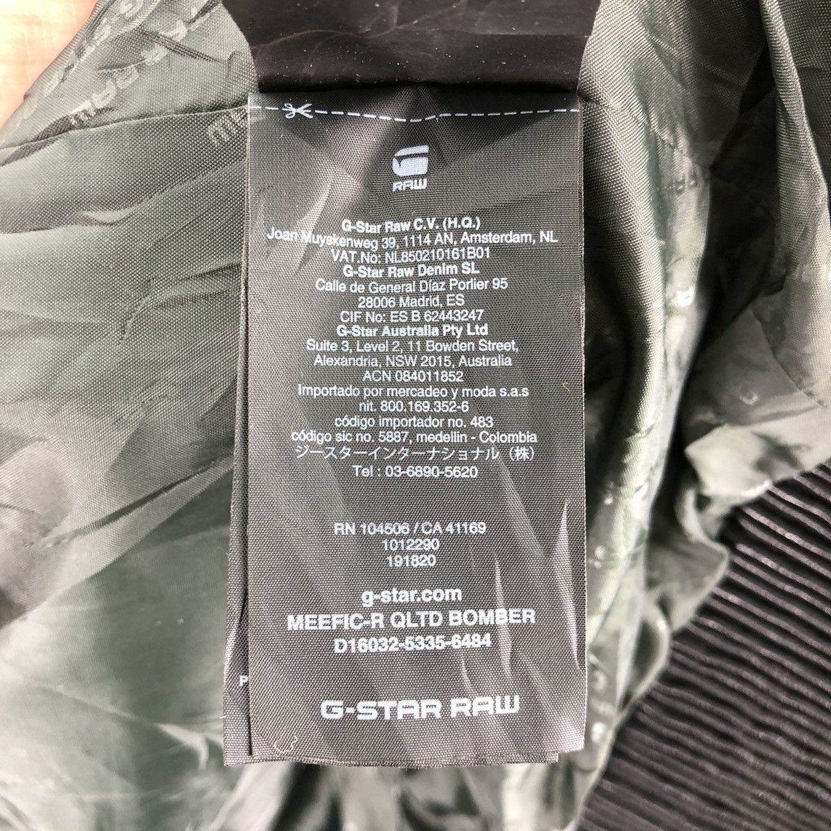 G-Star G Star Raw PU Leather Zipper Jacket Size US L / EU 52-54 / 3 - 22 Thumbnail
